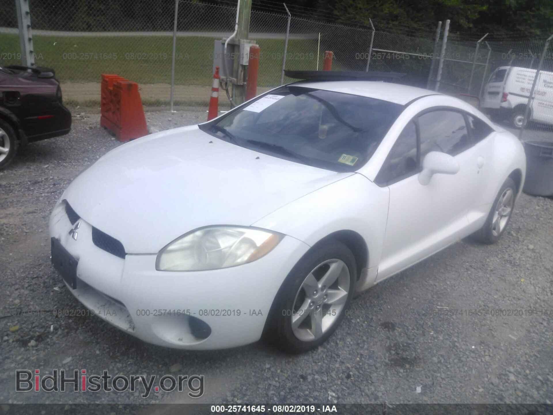 2008 MITSUBISHI ECLIPSE - VIN: 4A3AK24F58E003139 - Фото 2