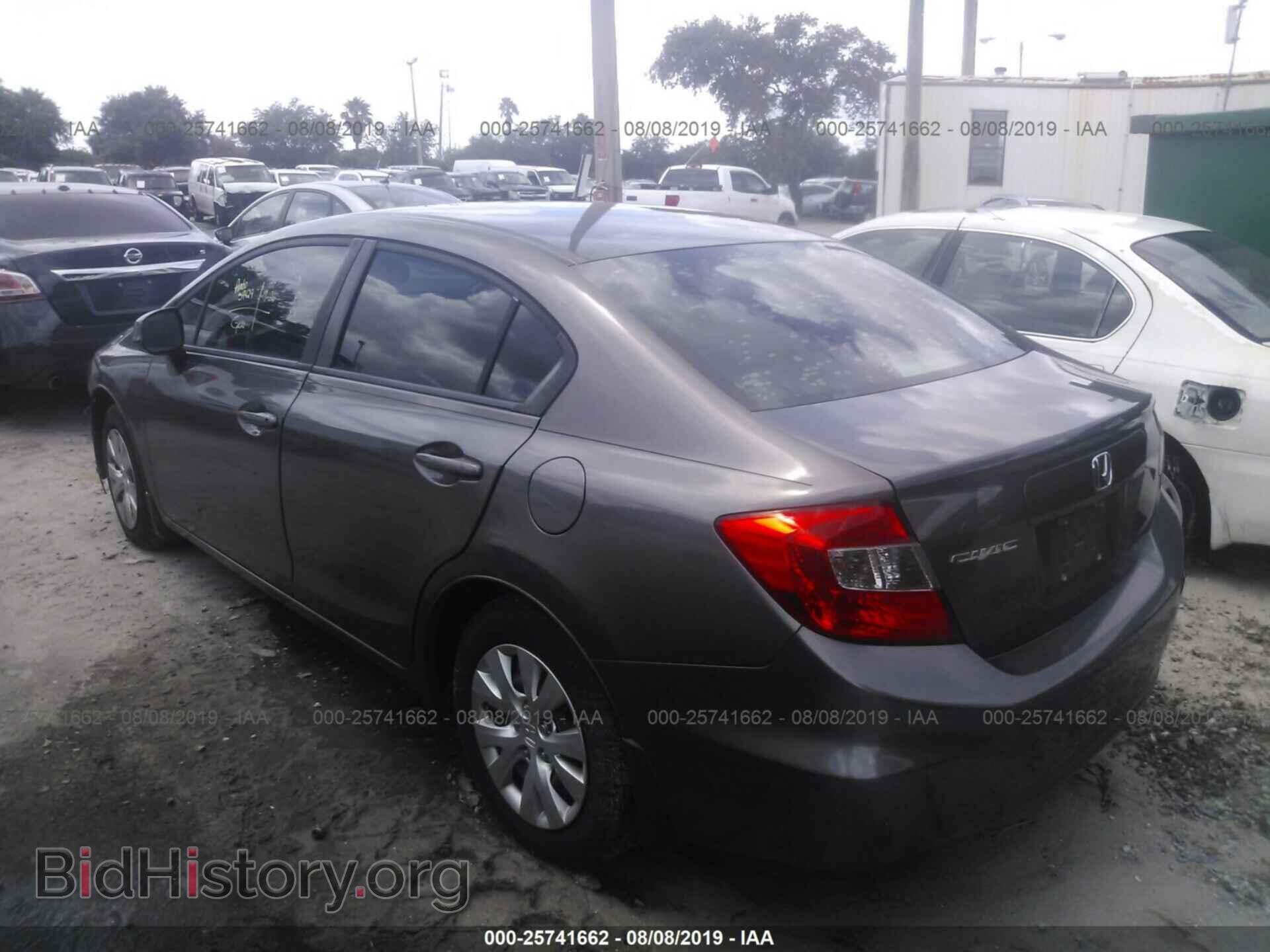 2012 HONDA CIVIC - VIN: 19XFB2F50CE099255 - Фото 3