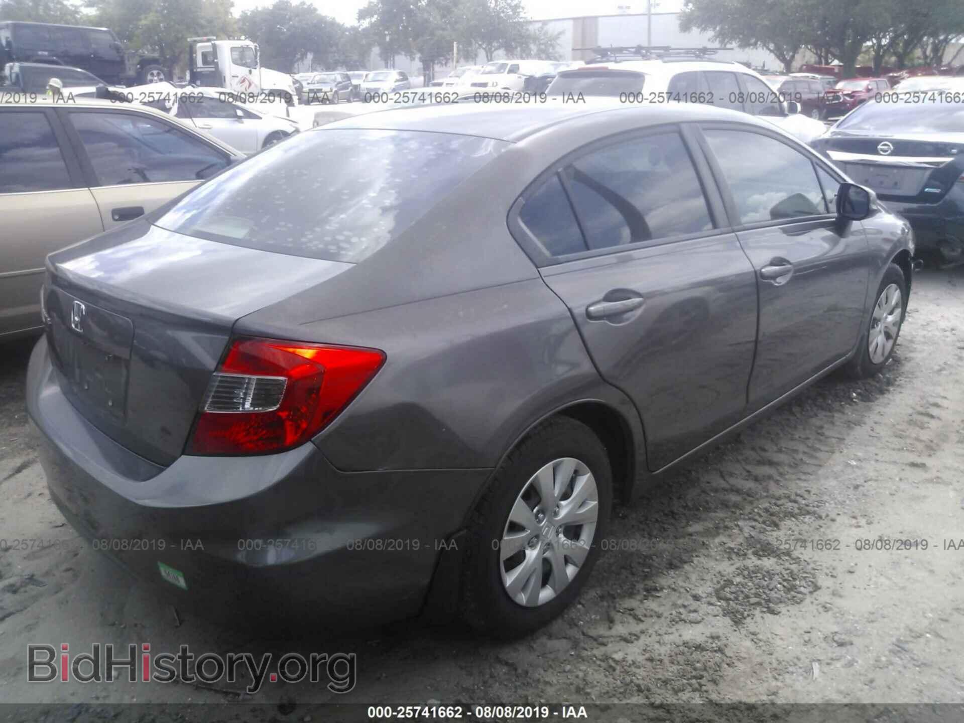 2012 HONDA CIVIC - VIN: 19XFB2F50CE099255 - Фото 4