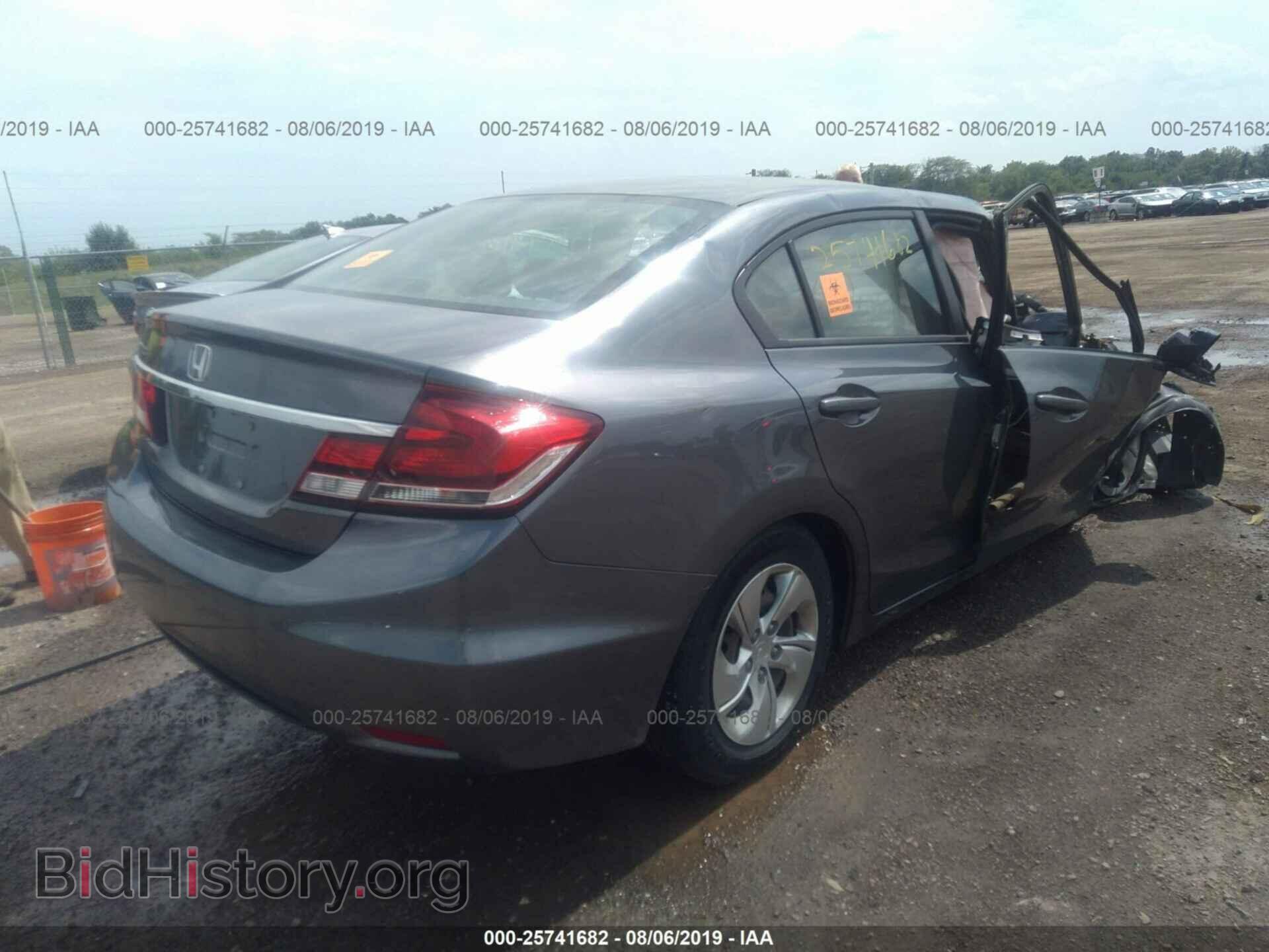 2013 HONDA CIVIC - VIN: 19XFB2F5XDE012706 - Фото 4