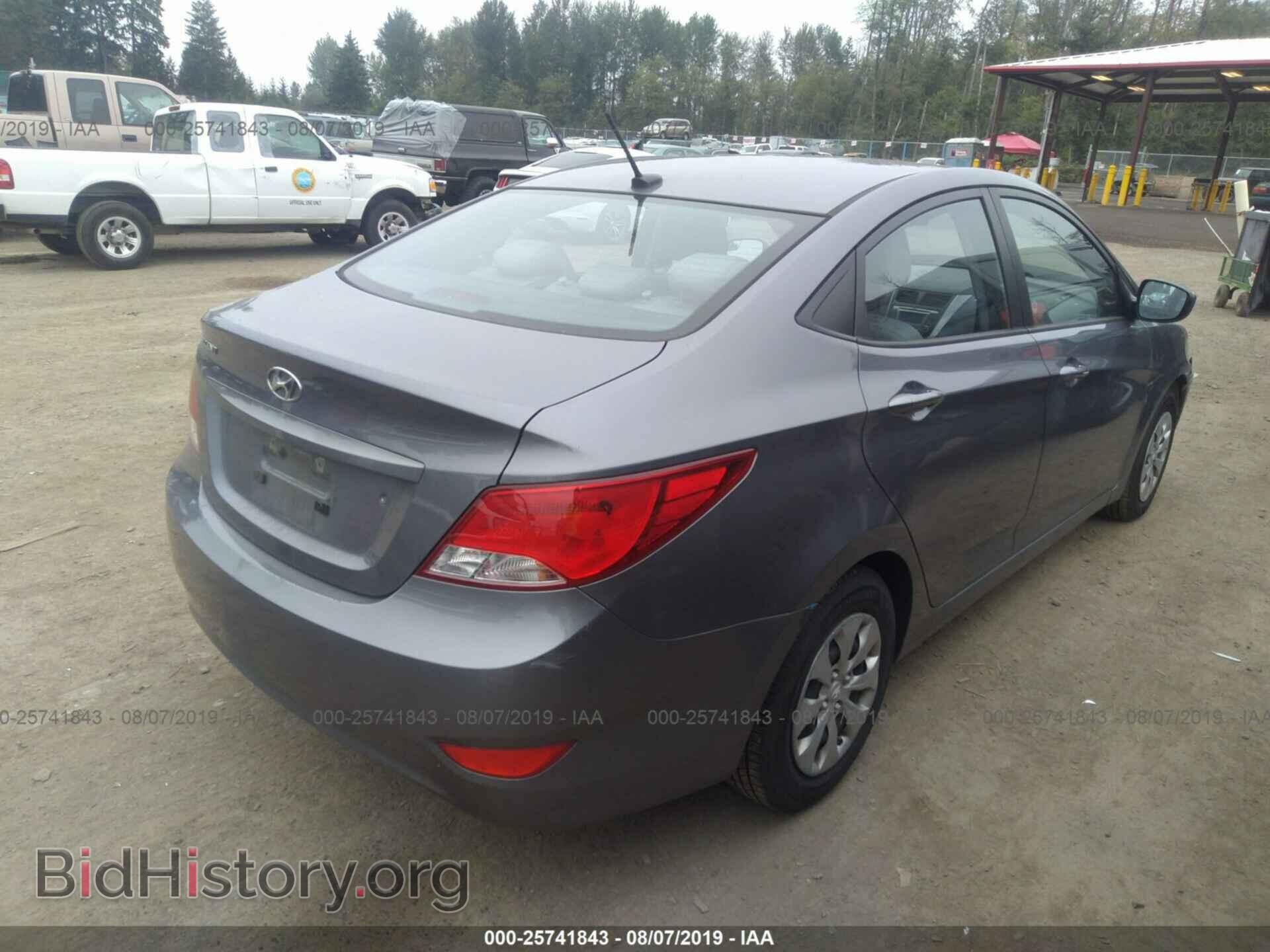 2015 HYUNDAI ACCENT - VIN: KMHCT4AEXFU935075 - Фото 4