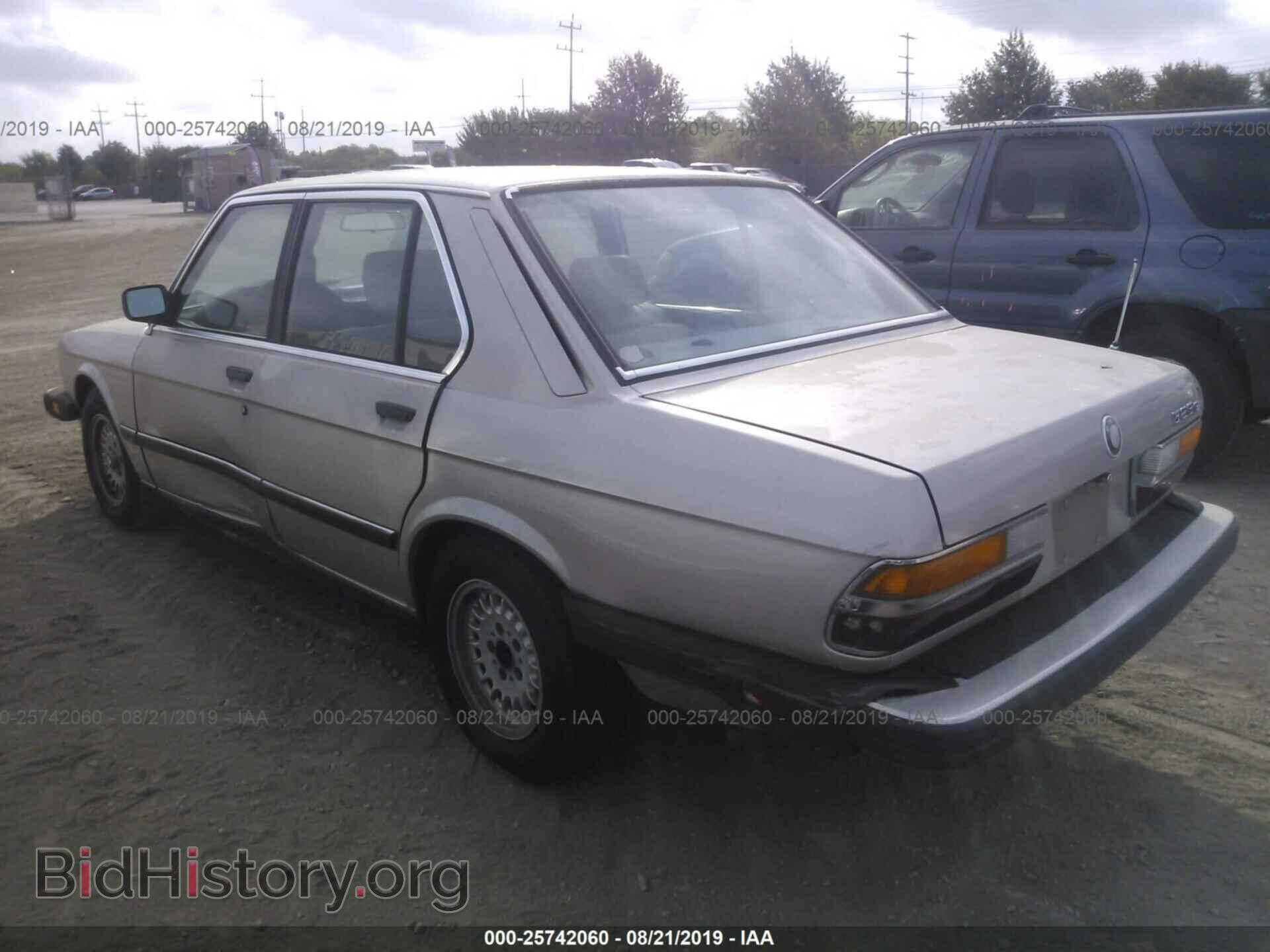 1985 BMW 528 - VIN: WBADK8308F9656373 - Фото 3
