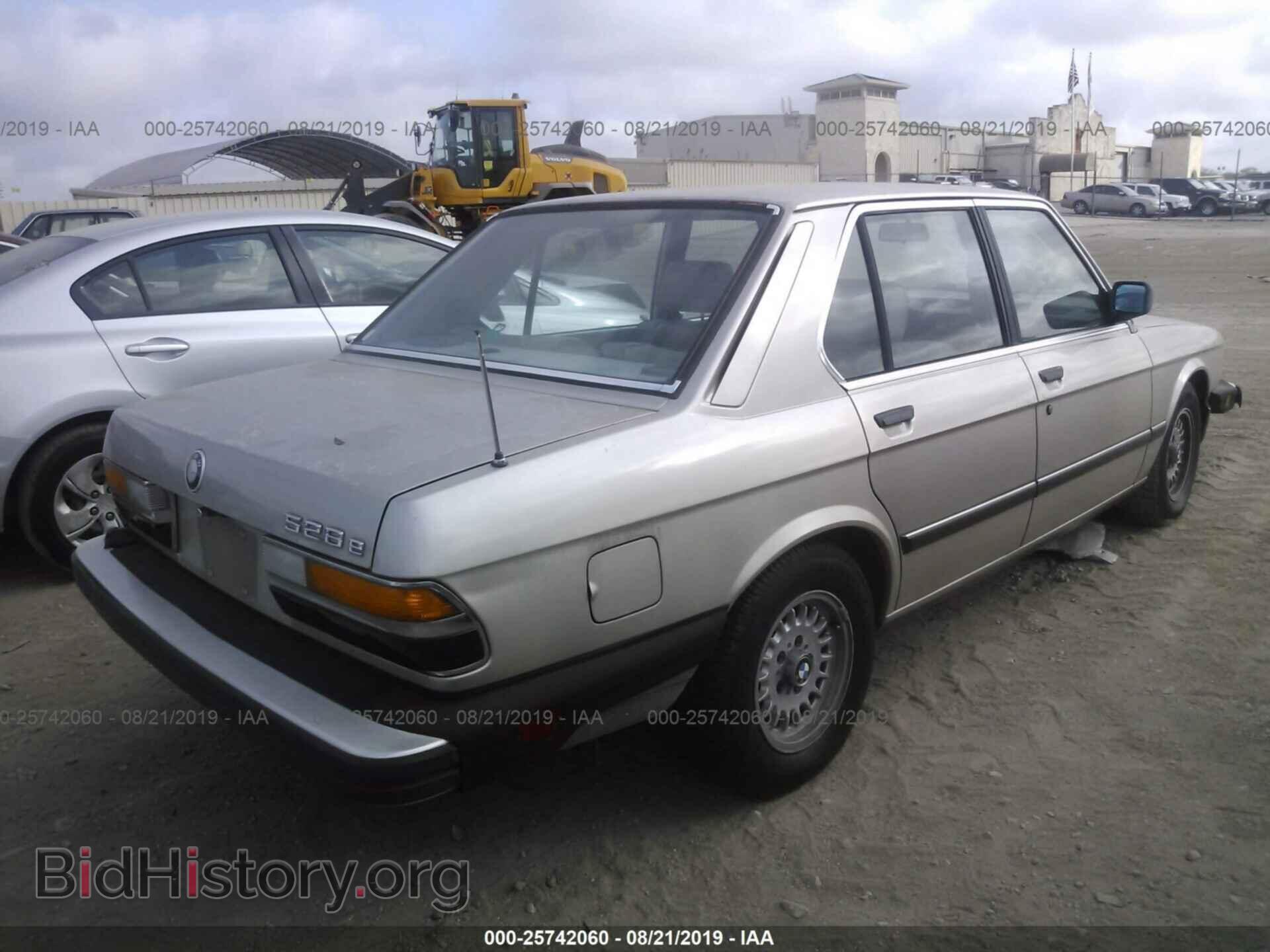 1985 BMW 528 - VIN: WBADK8308F9656373 - Фото 4