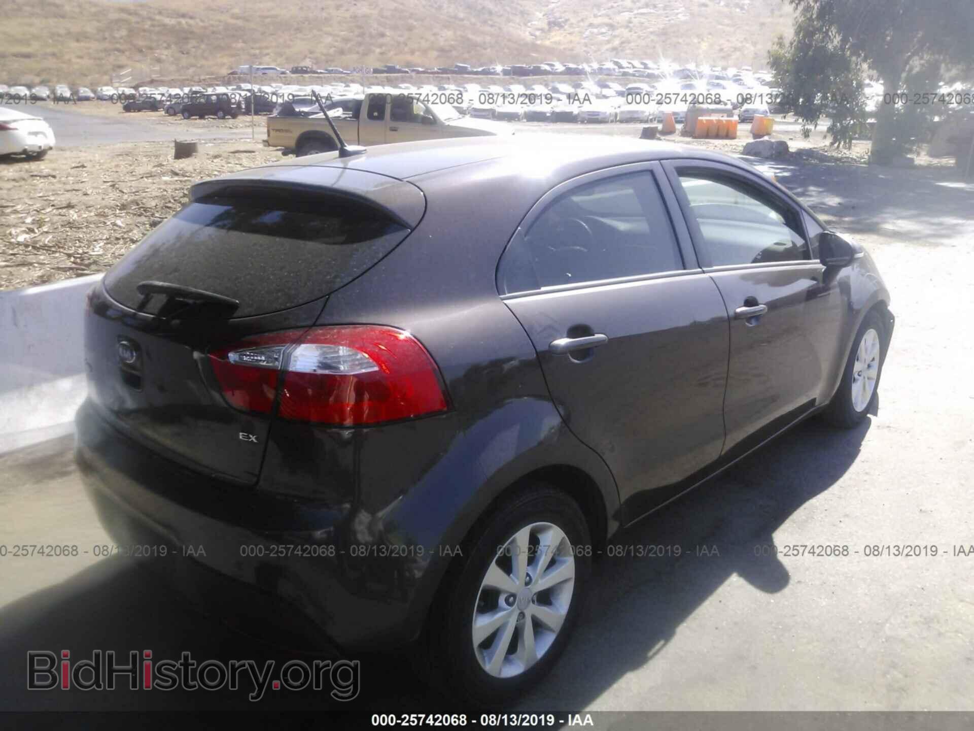 2013 KIA RIO - VIN: KNADN5A31D6101217 - Фото 4