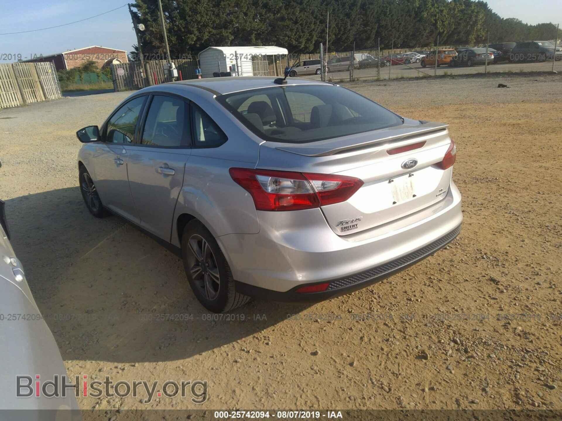 2014 FORD FOCUS - VIN: 1FADP3F29EL403932 - Фото 3