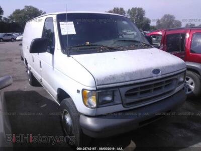 1997 Ford ECONOLINE E250 Van, белый — VIN 1FTFE24L7VHB69677, IAAI