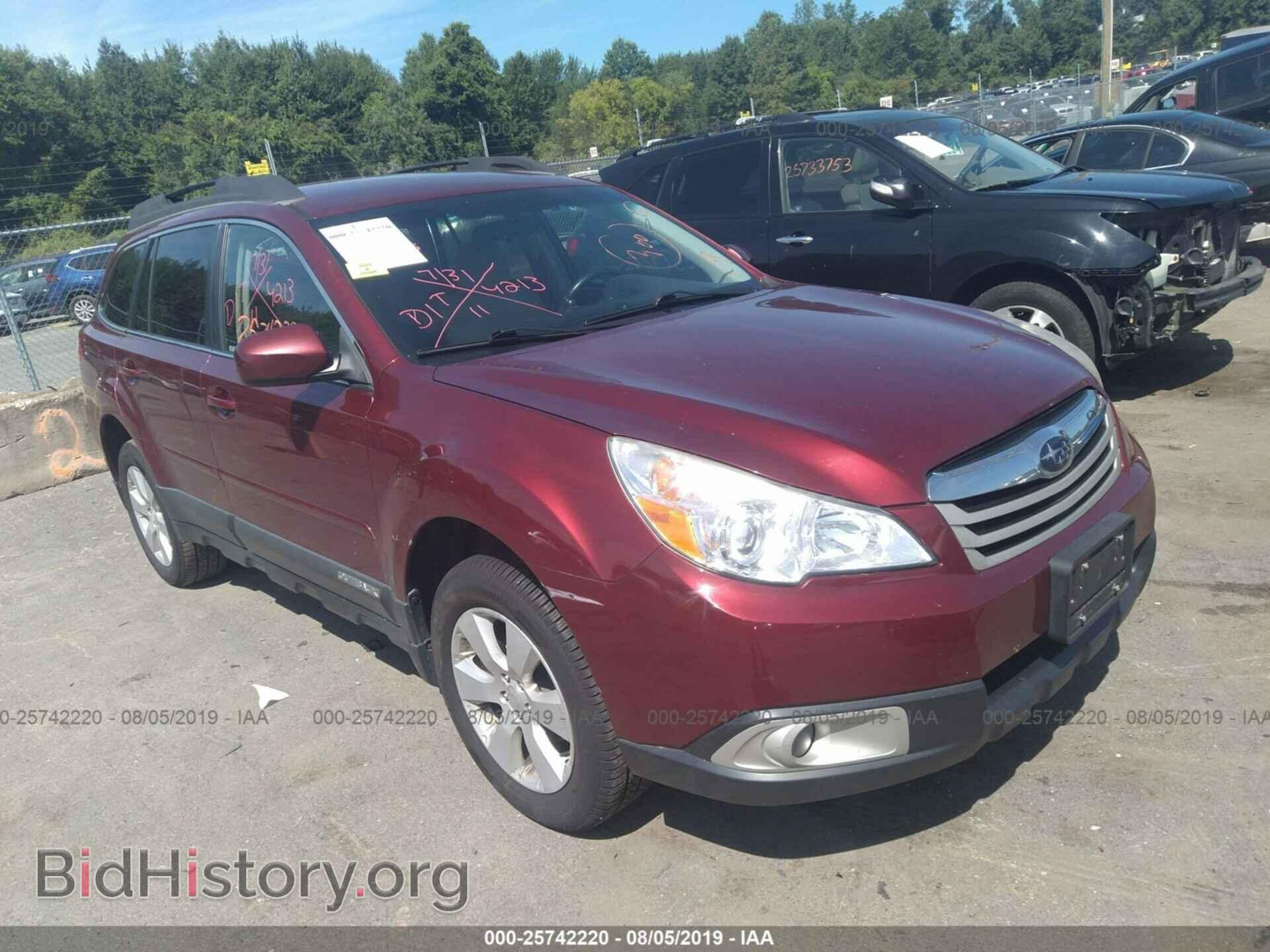 Фотография 4S4BRBCC1B3431847 - SUBARU OUTBACK 2011