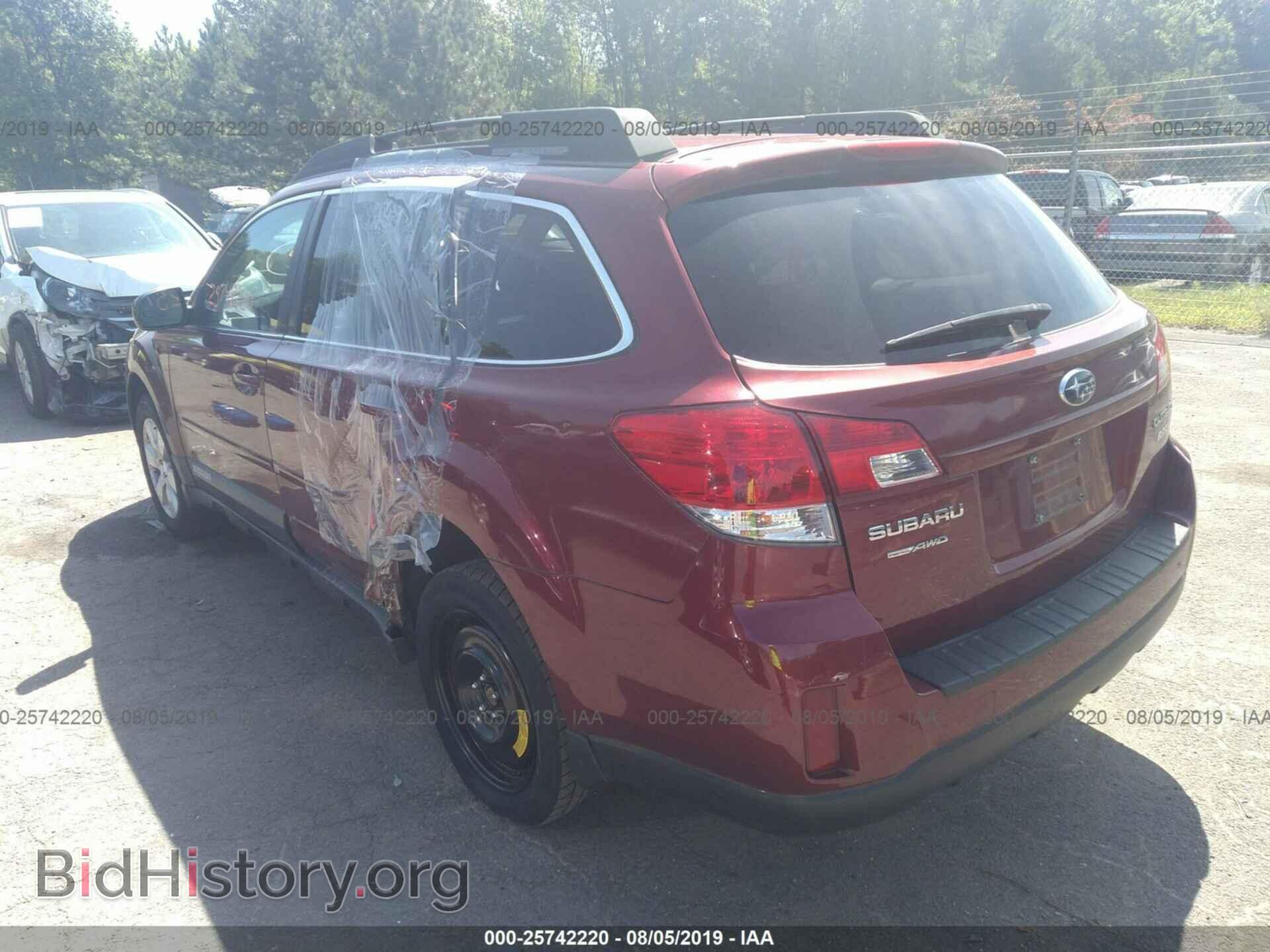 2011 SUBARU OUTBACK - VIN: 4S4BRBCC1B3431847 - Фото 3