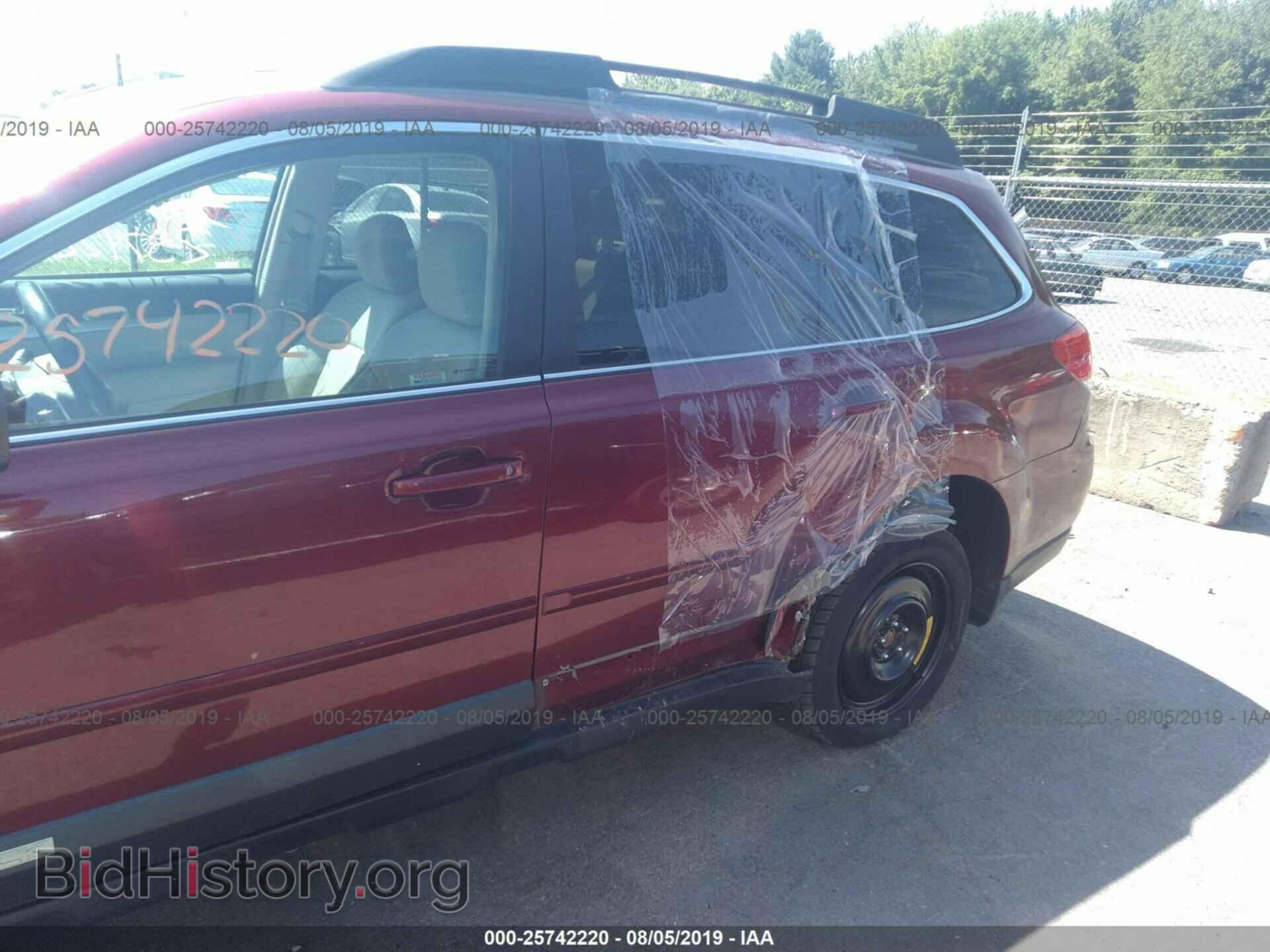 2011 SUBARU OUTBACK - VIN: 4S4BRBCC1B3431847 - Фото 6