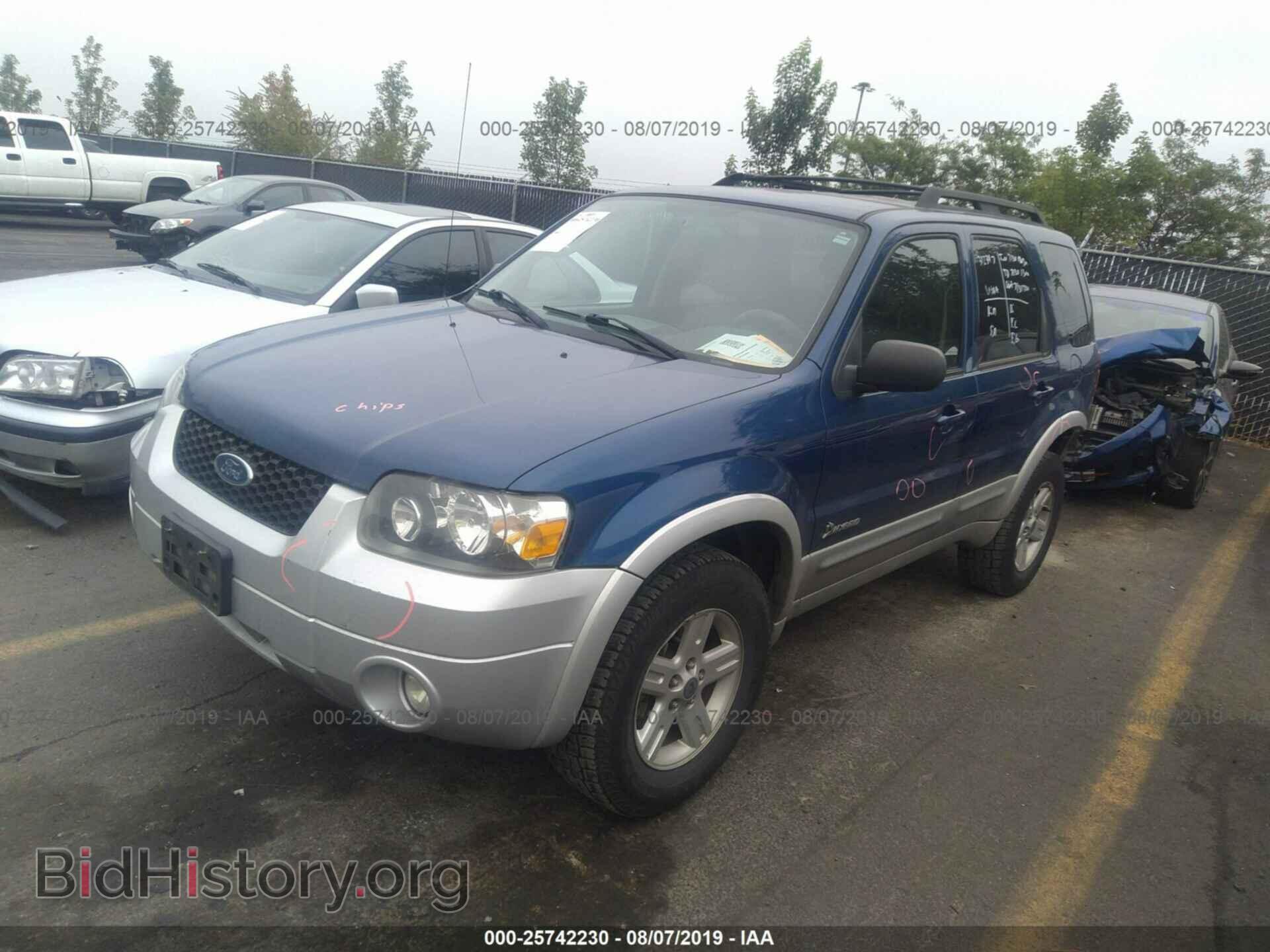 2007 FORD ESCAPE - VIN: 1FMCU49H97KB60065 - Фото 2
