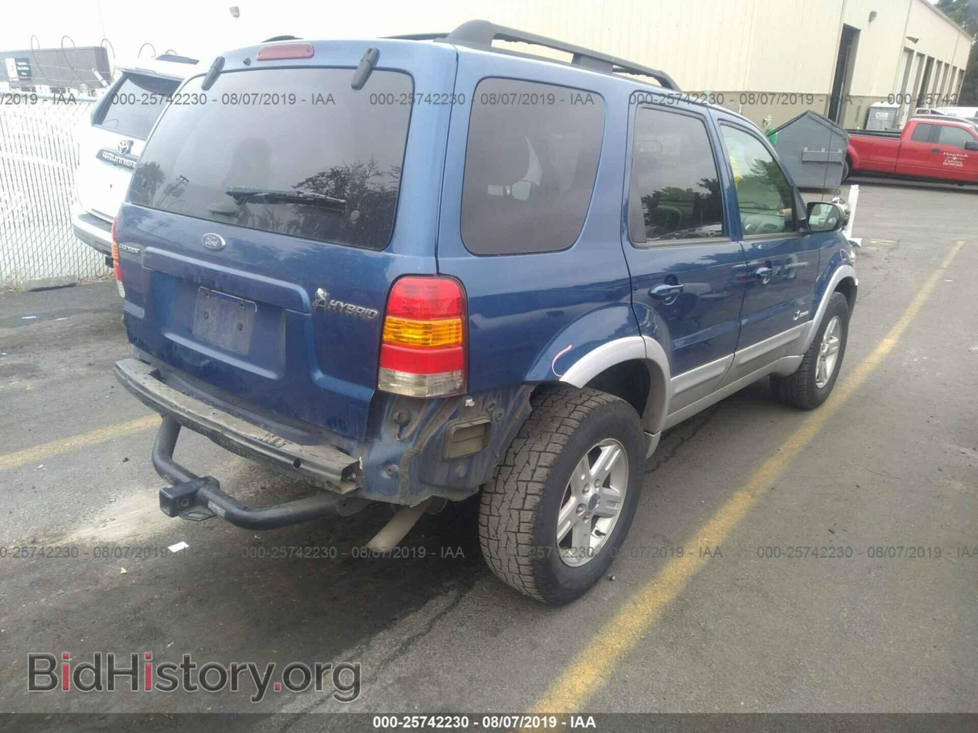 2007 FORD ESCAPE - VIN: 1FMCU49H97KB60065 - Фото 4