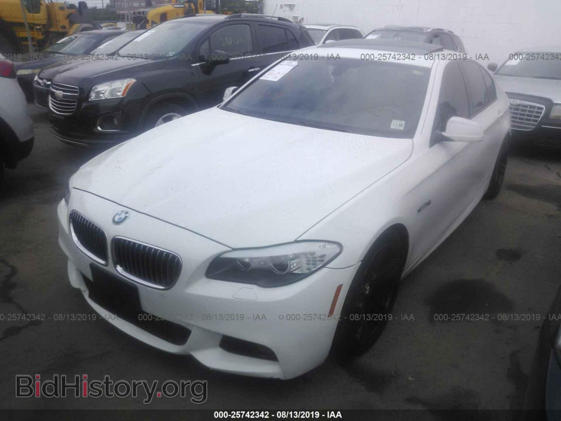 2013 BMW 535 - VIN: WBAFU7C57DDU69760 - Фото 2