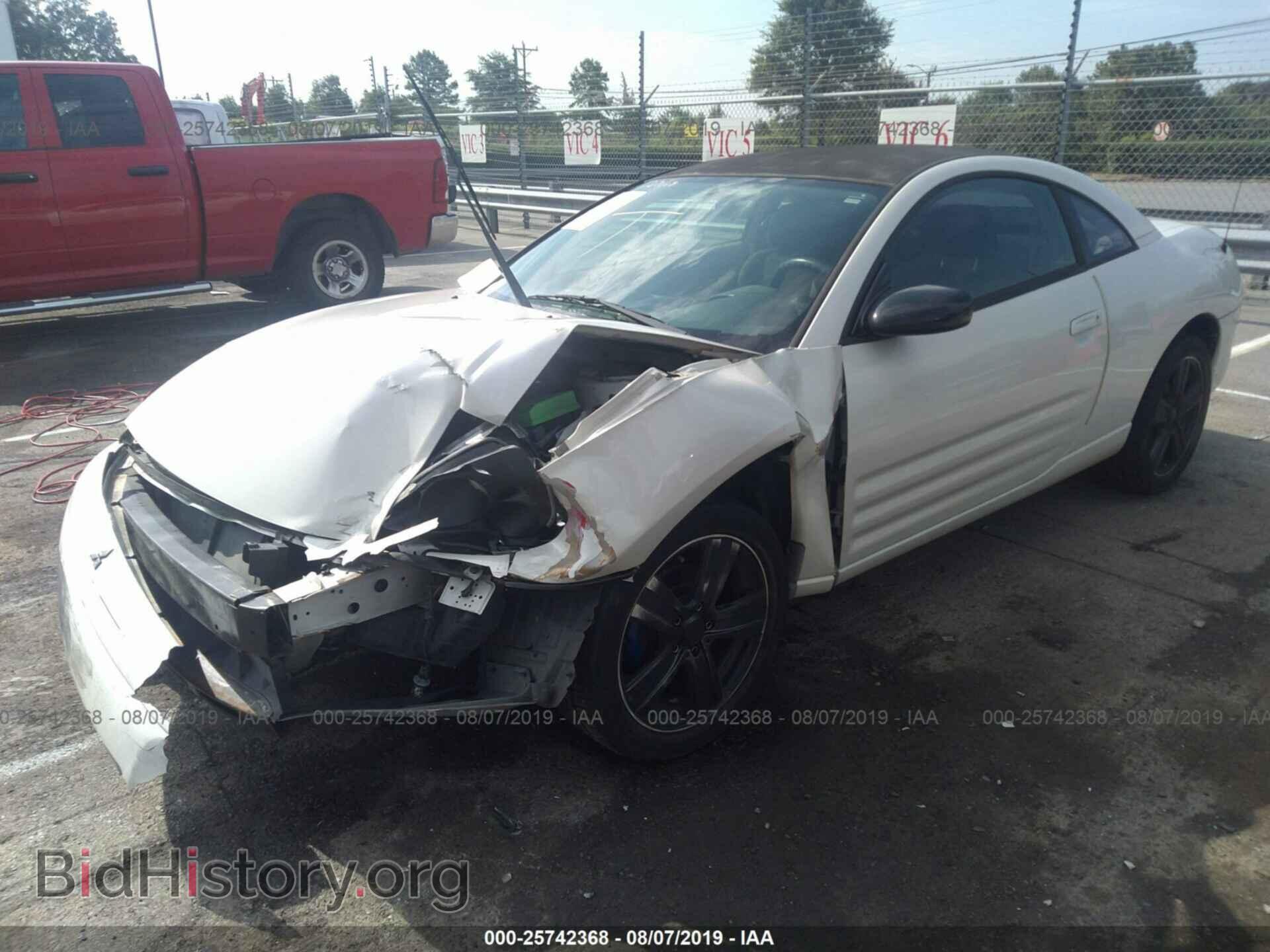 2002 MITSUBISHI ECLIPSE - VIN: 4A3AC34G02E053224 - Photo 2