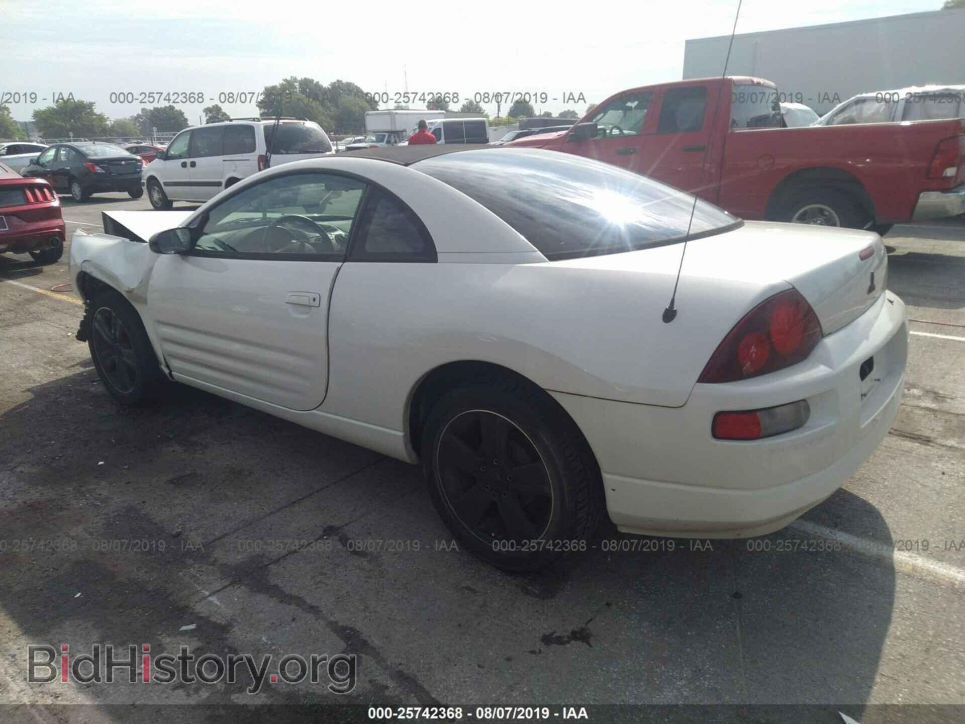 2002 MITSUBISHI ECLIPSE - VIN: 4A3AC34G02E053224 - Photo 3