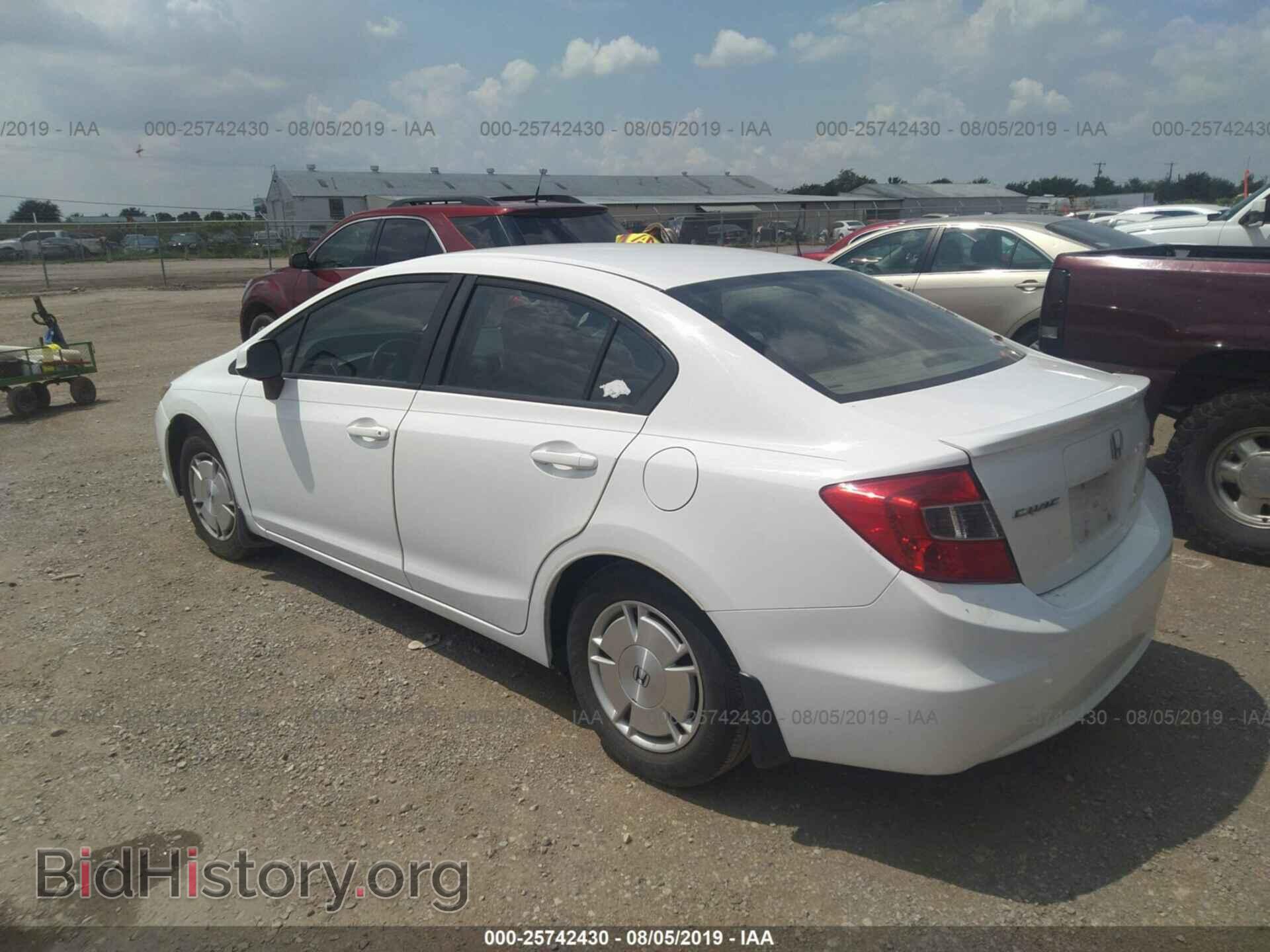 2012 HONDA CIVIC - VIN: 2HGFB2F64CH521574 - Фото 3
