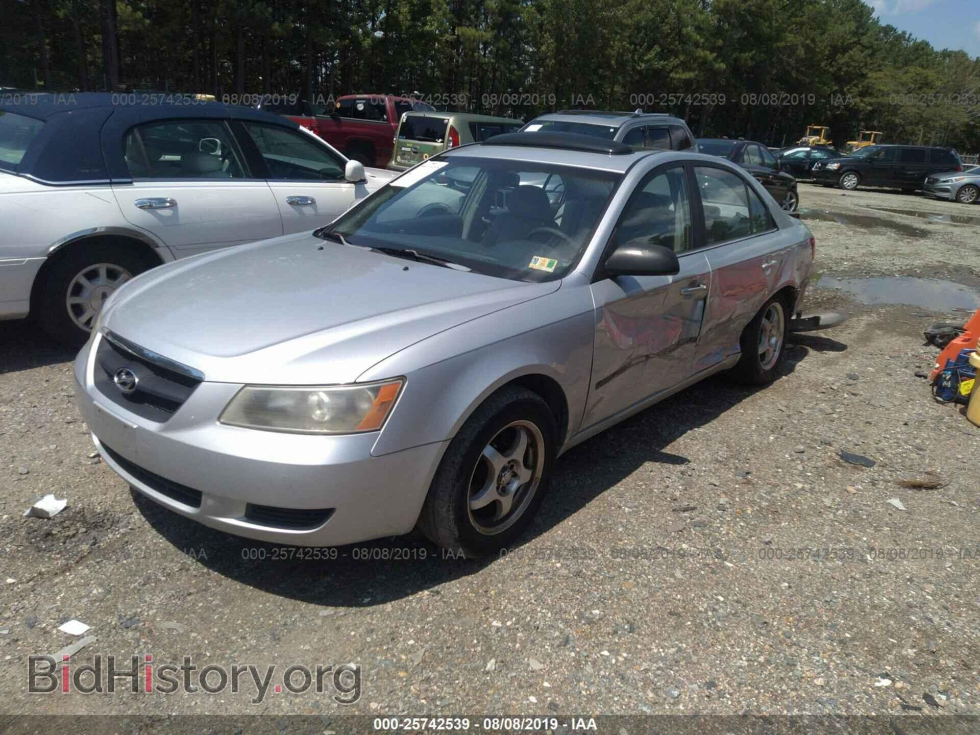 2008 HYUNDAI SONATA - VIN: 5NPET46C68H314921 - Фото 2
