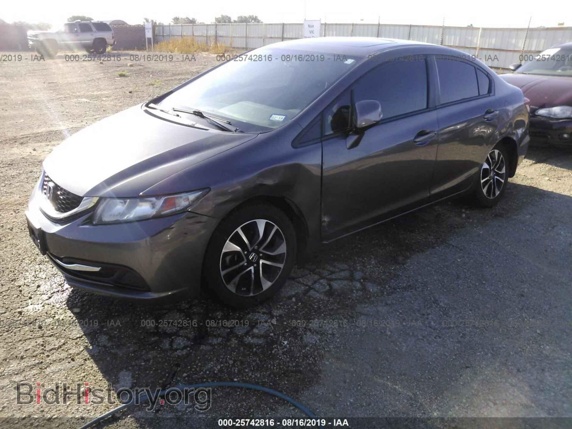 2013 HONDA CIVIC - VIN: 19XFB2F83DE058730 - Фото 2