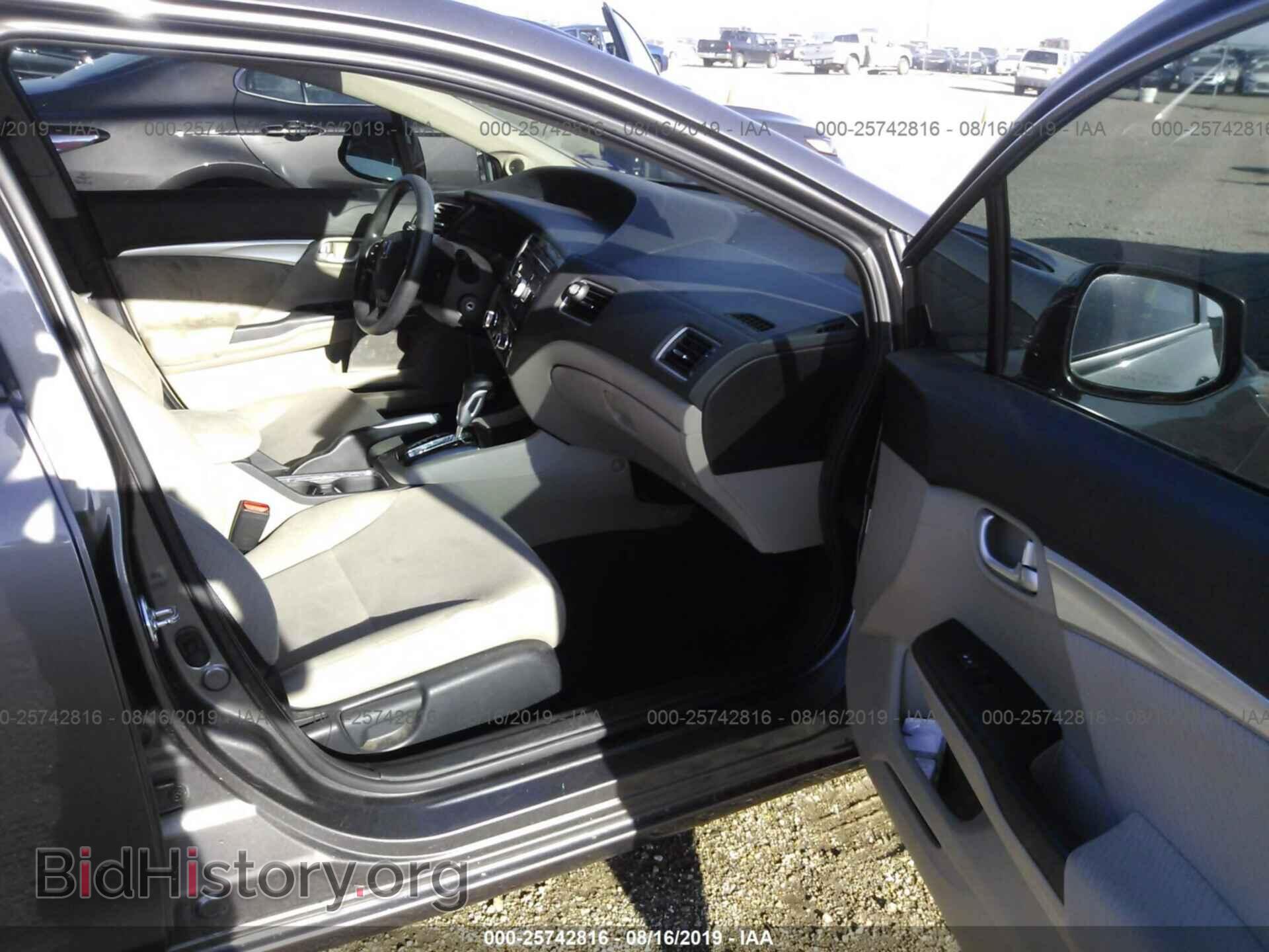 2013 HONDA CIVIC - VIN: 19XFB2F83DE058730 - Фото 5