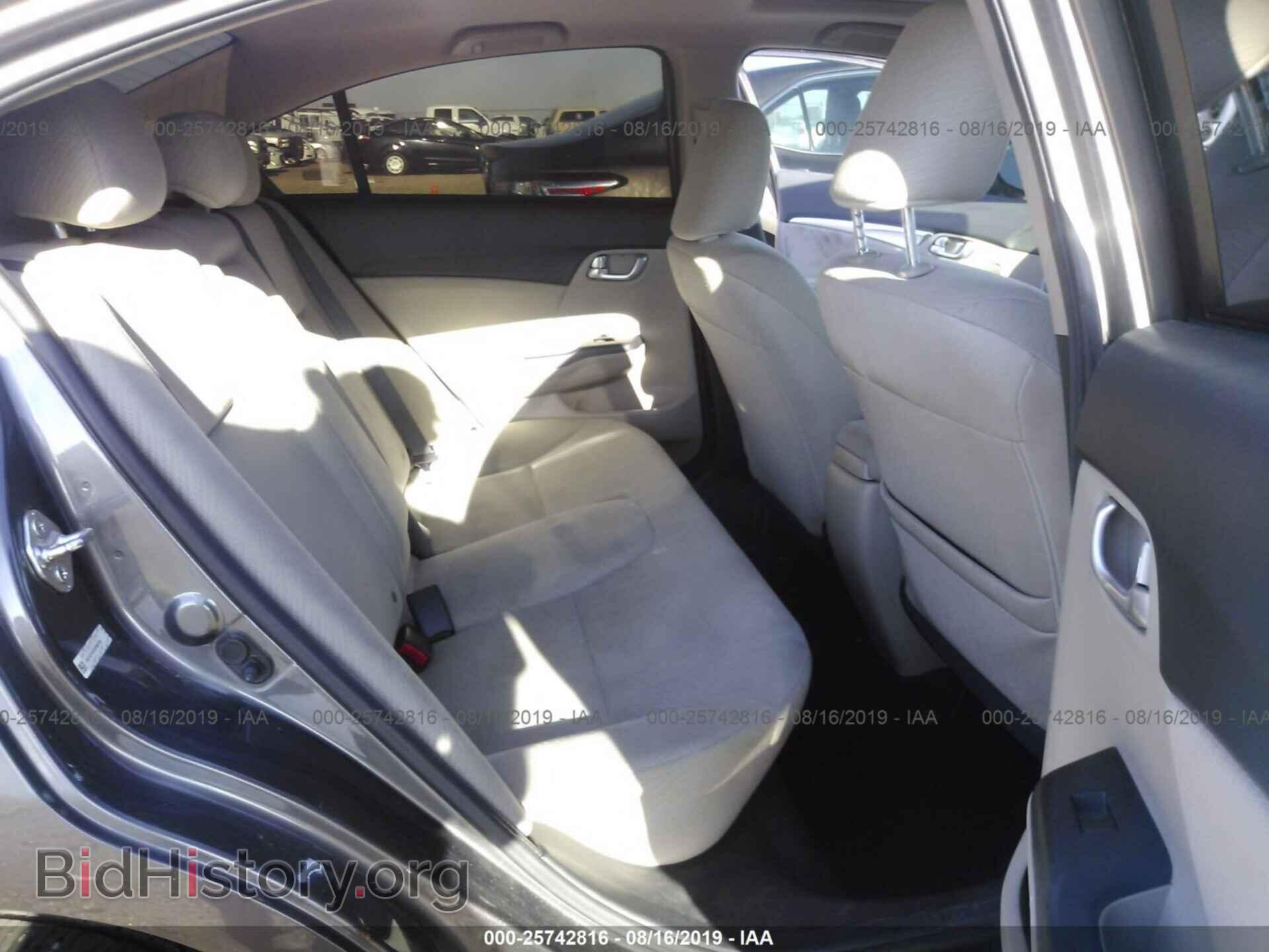 2013 HONDA CIVIC - VIN: 19XFB2F83DE058730 - Фото 8