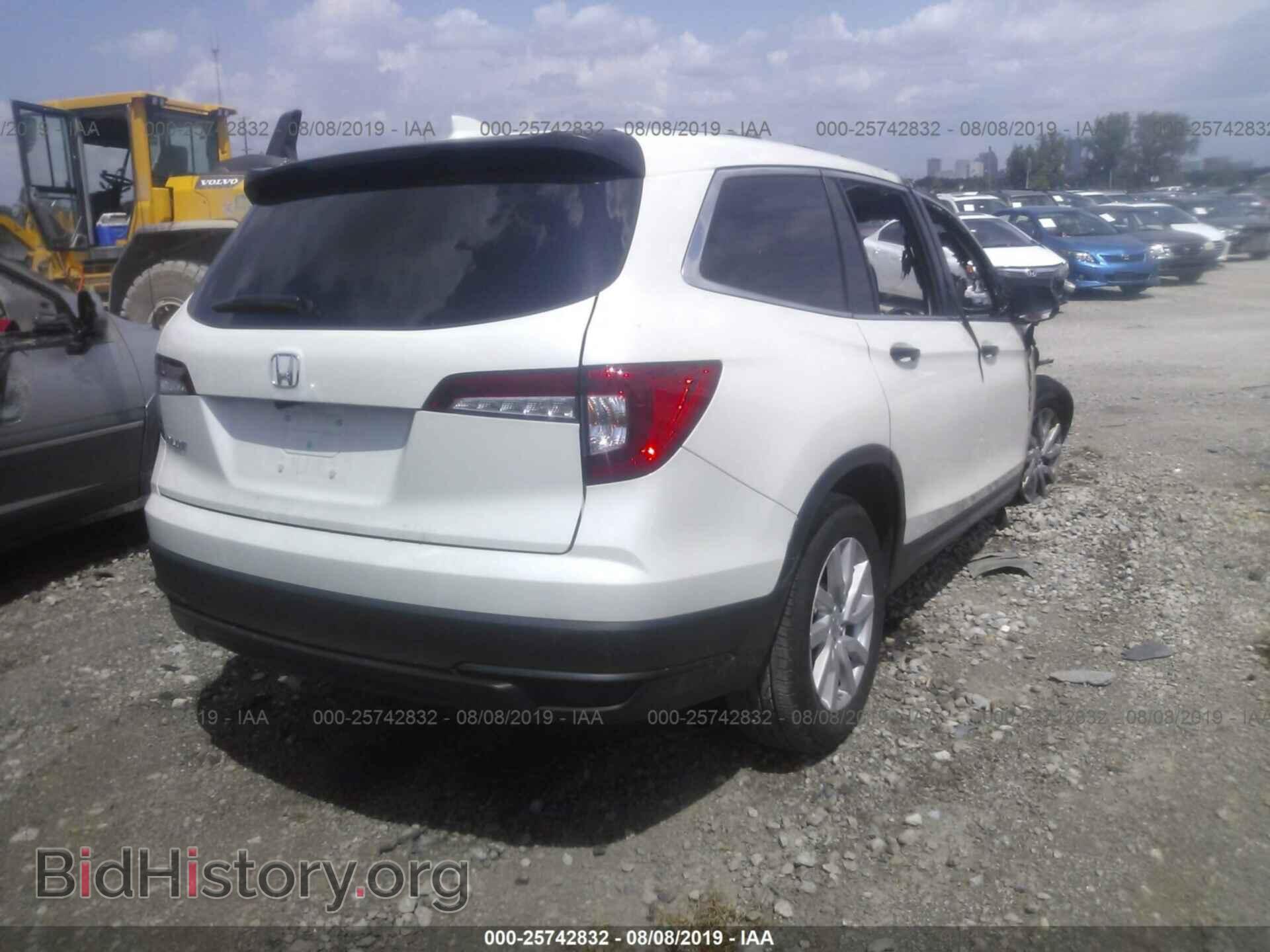 2019 HONDA PILOT - VIN: 5FNYF5H12KB006074 - Фото 4