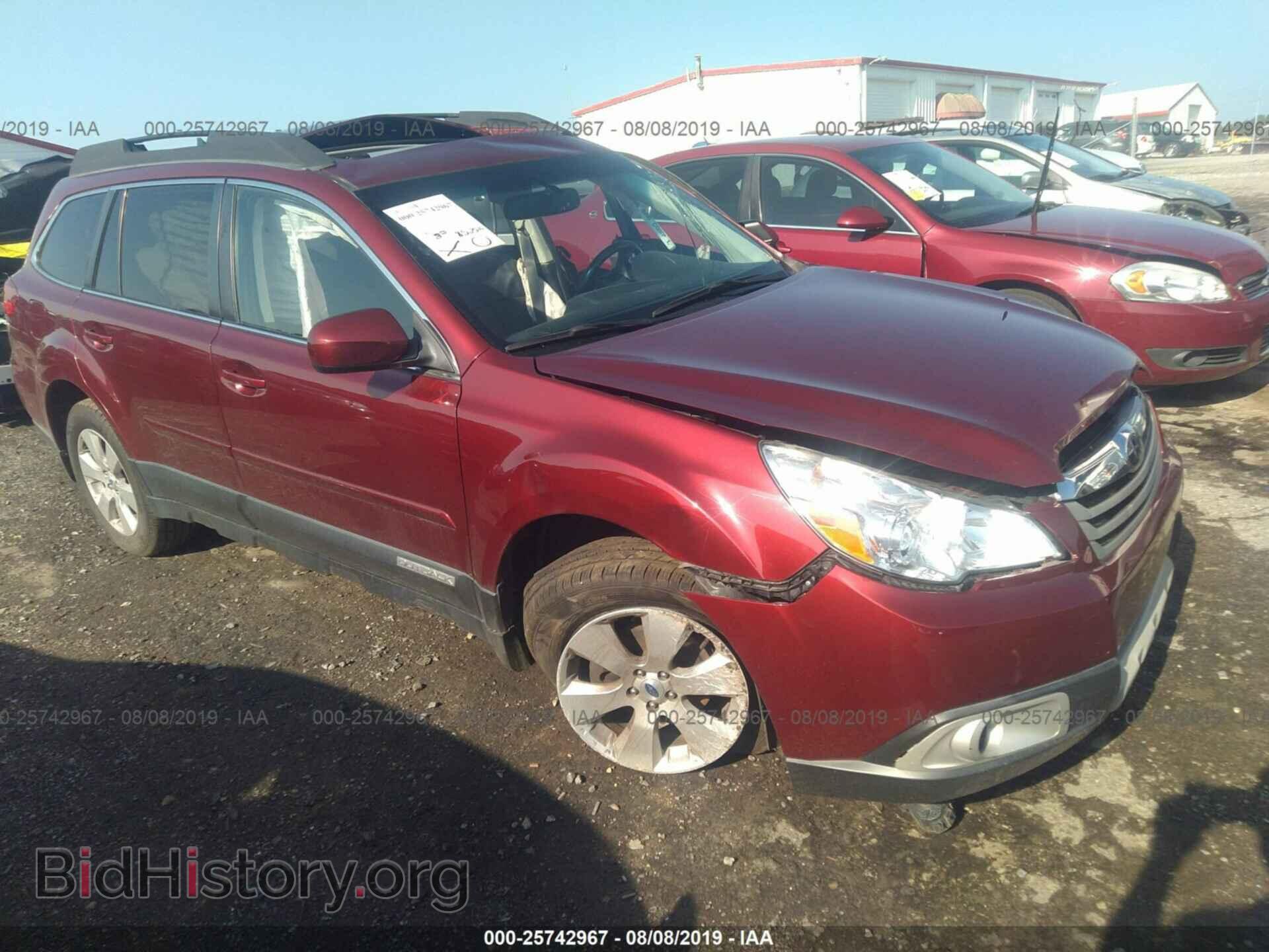 Фотография 4S4BRCKCXC3261285 - SUBARU OUTBACK 2012