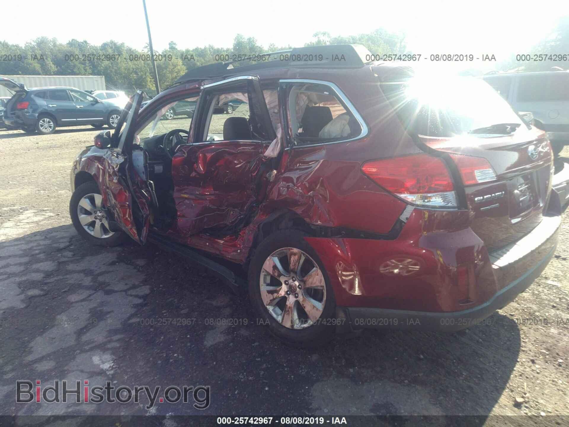 2012 SUBARU OUTBACK - VIN: 4S4BRCKCXC3261285 - Фото 3