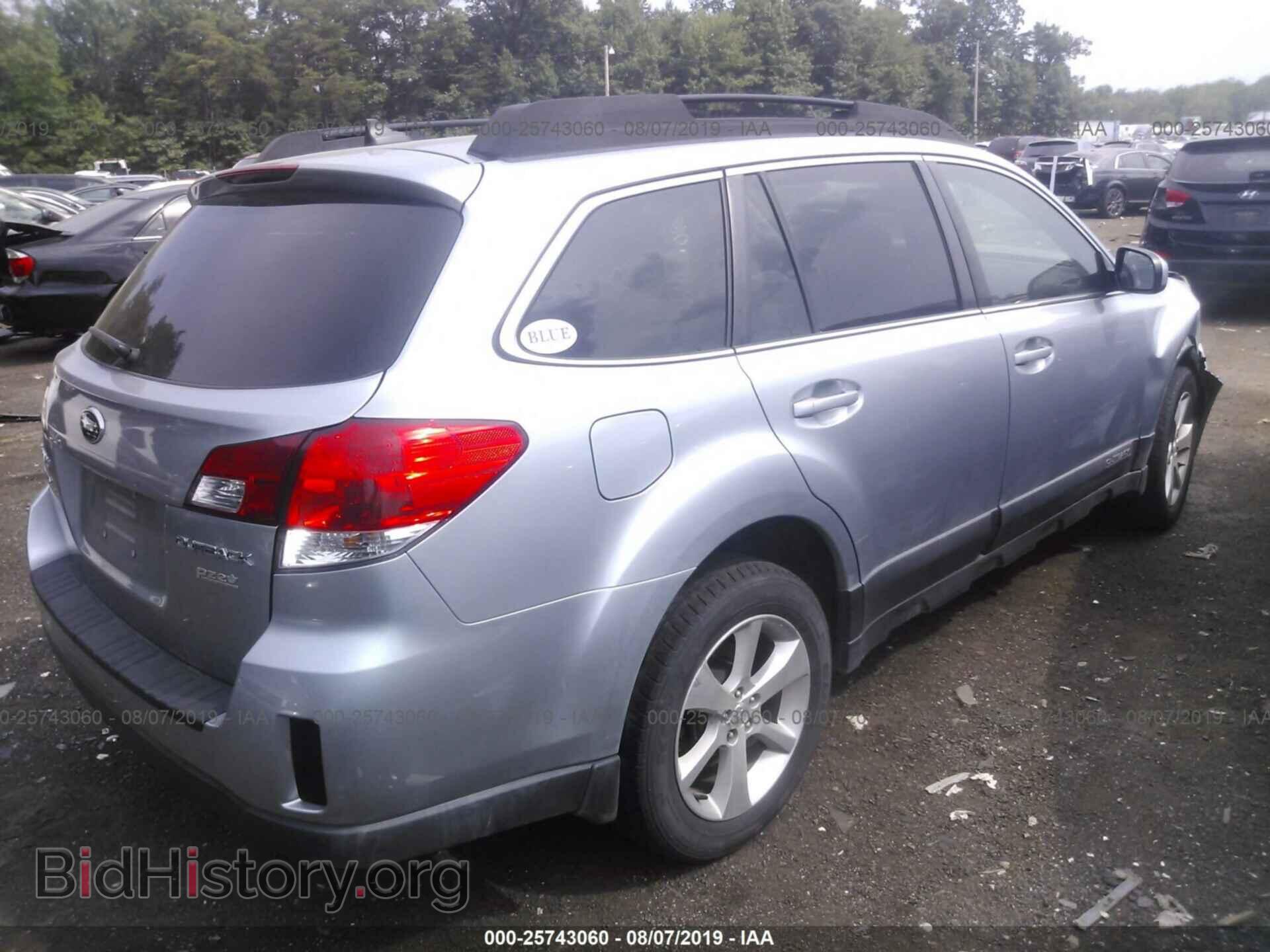 2013 SUBARU OUTBACK - VIN: 4S4BRBKC2D3236876 - Фото 4