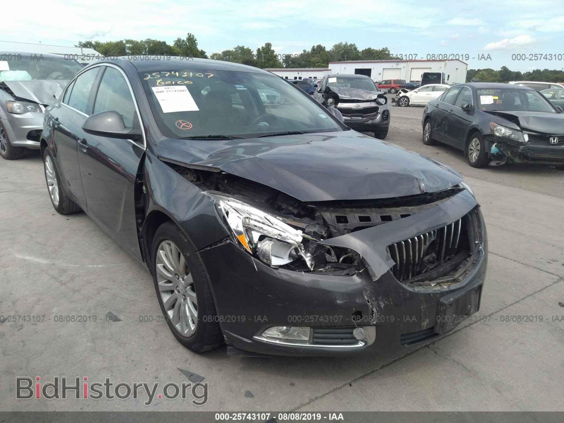 Фотография W04GN5EC2B1011802 - BUICK REGAL 2011