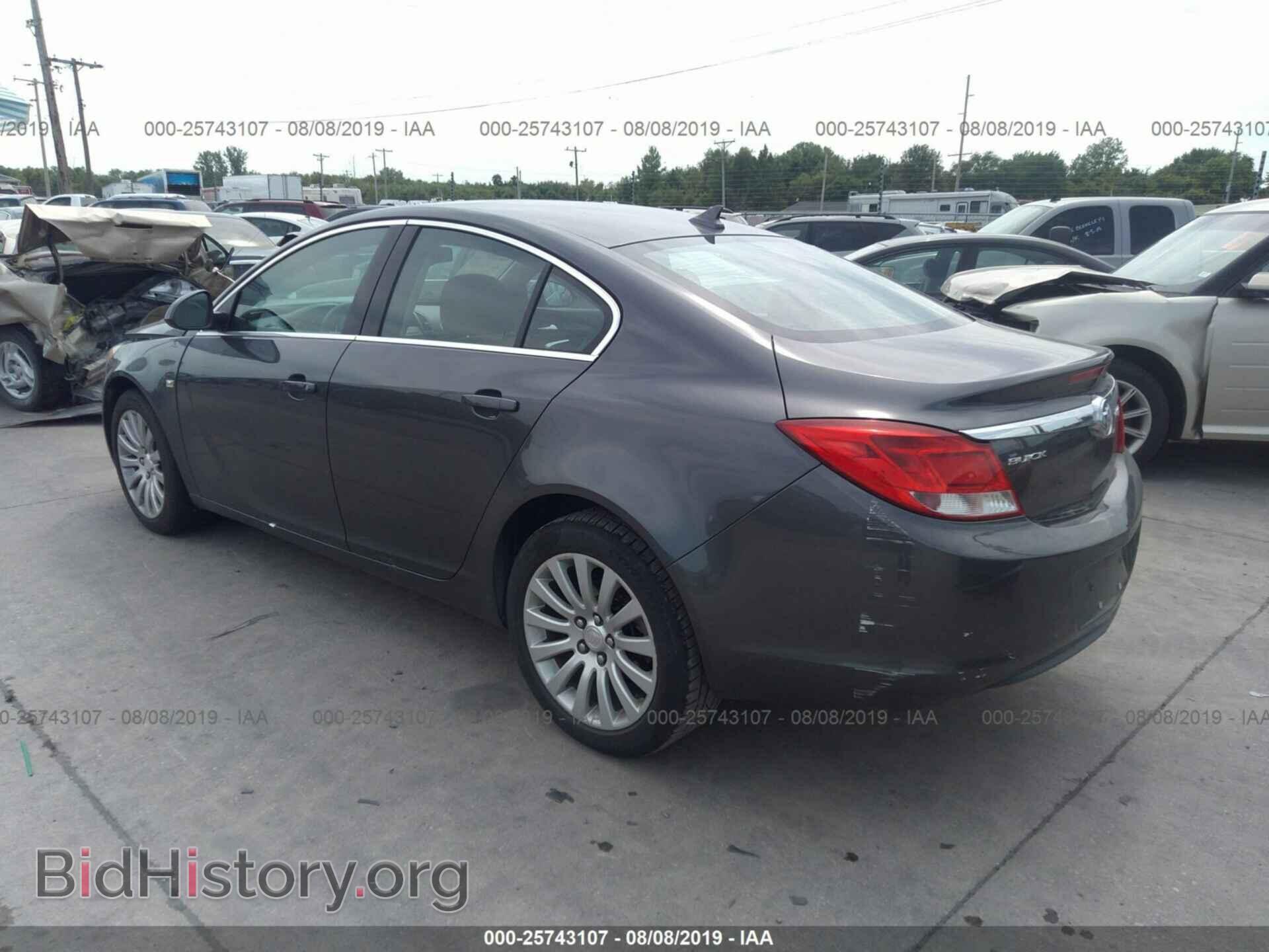 2011 BUICK REGAL - VIN: W04GN5EC2B1011802 - Фото 3