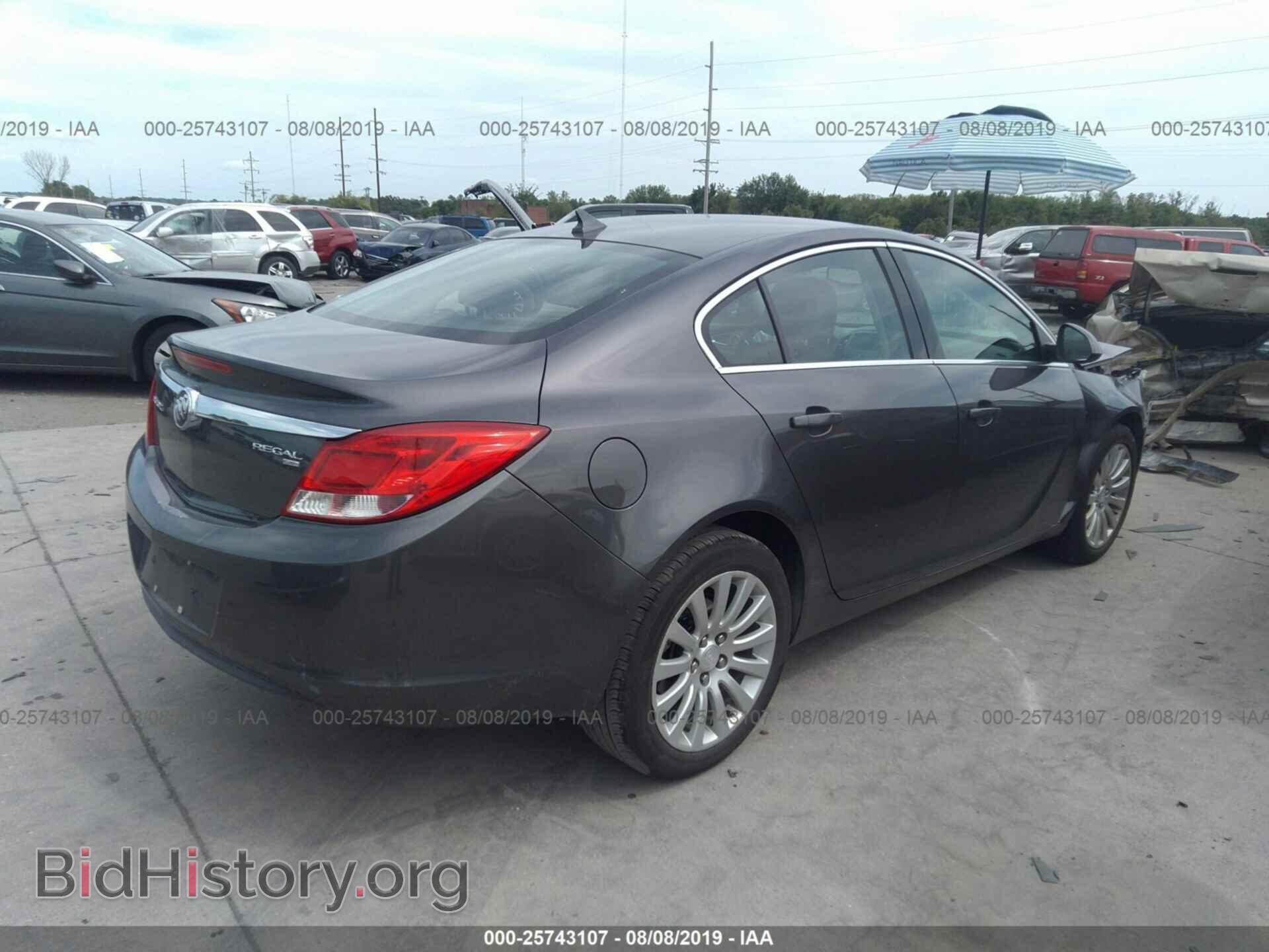 2011 BUICK REGAL - VIN: W04GN5EC2B1011802 - Фото 4