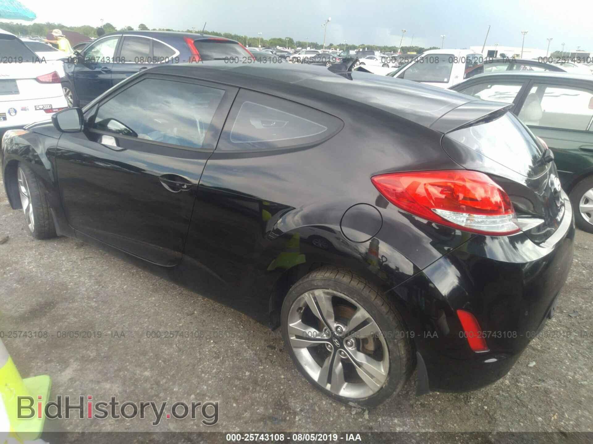 2013 HYUNDAI VELOSTER - VIN: KMHTC6AD7DU143482 - Фото 3