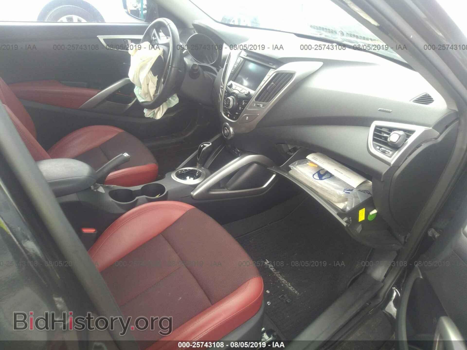 2013 HYUNDAI VELOSTER - VIN: KMHTC6AD7DU143482 - Фото 5