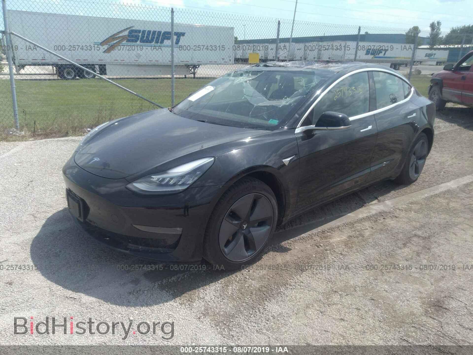 2019 TESLA MODEL 3 - VIN: 5YJ3E1EAXKF304558 - Фото 2