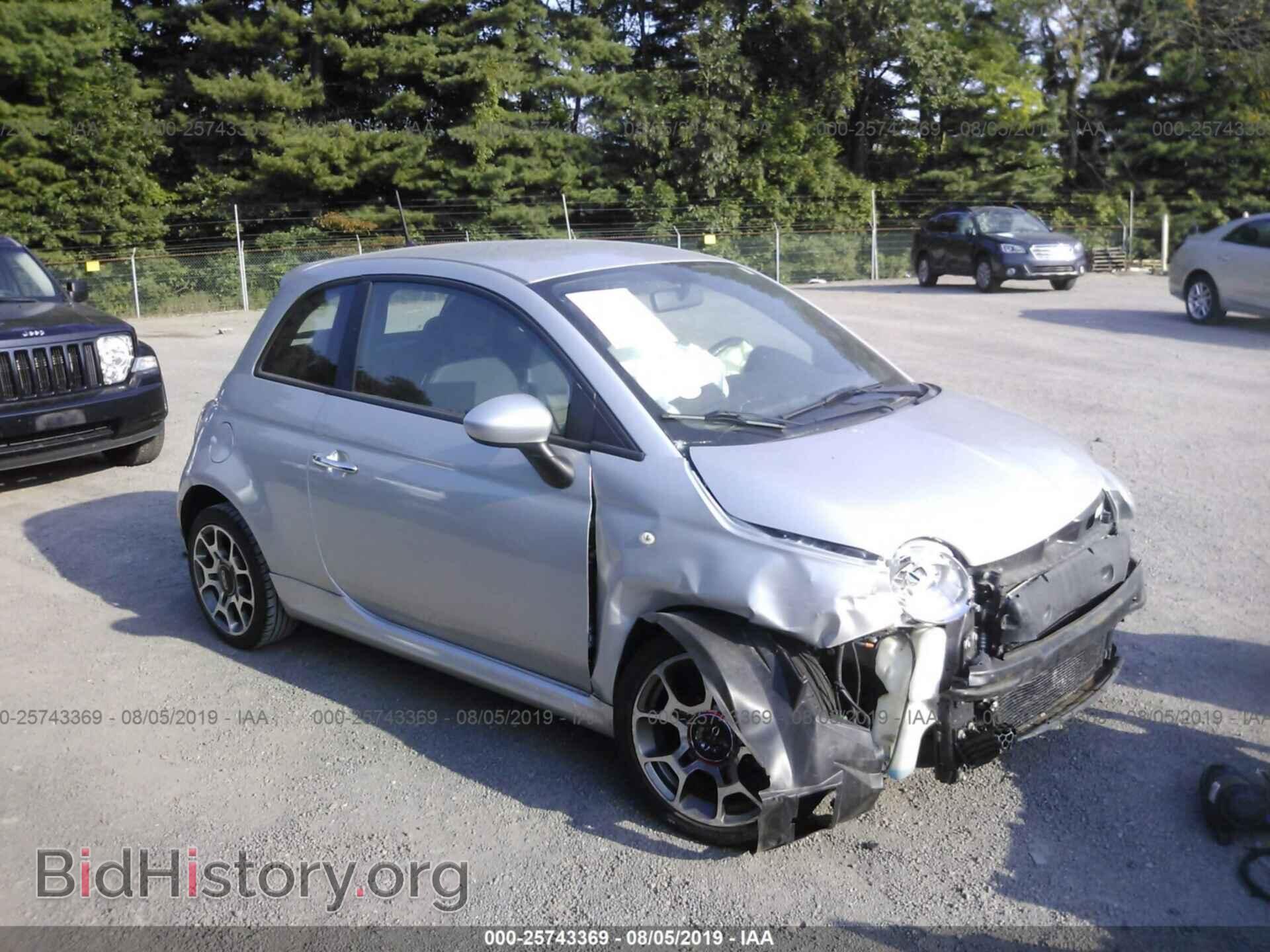 Photo 3C3CFFBR6CT357687 - FIAT 500 2012