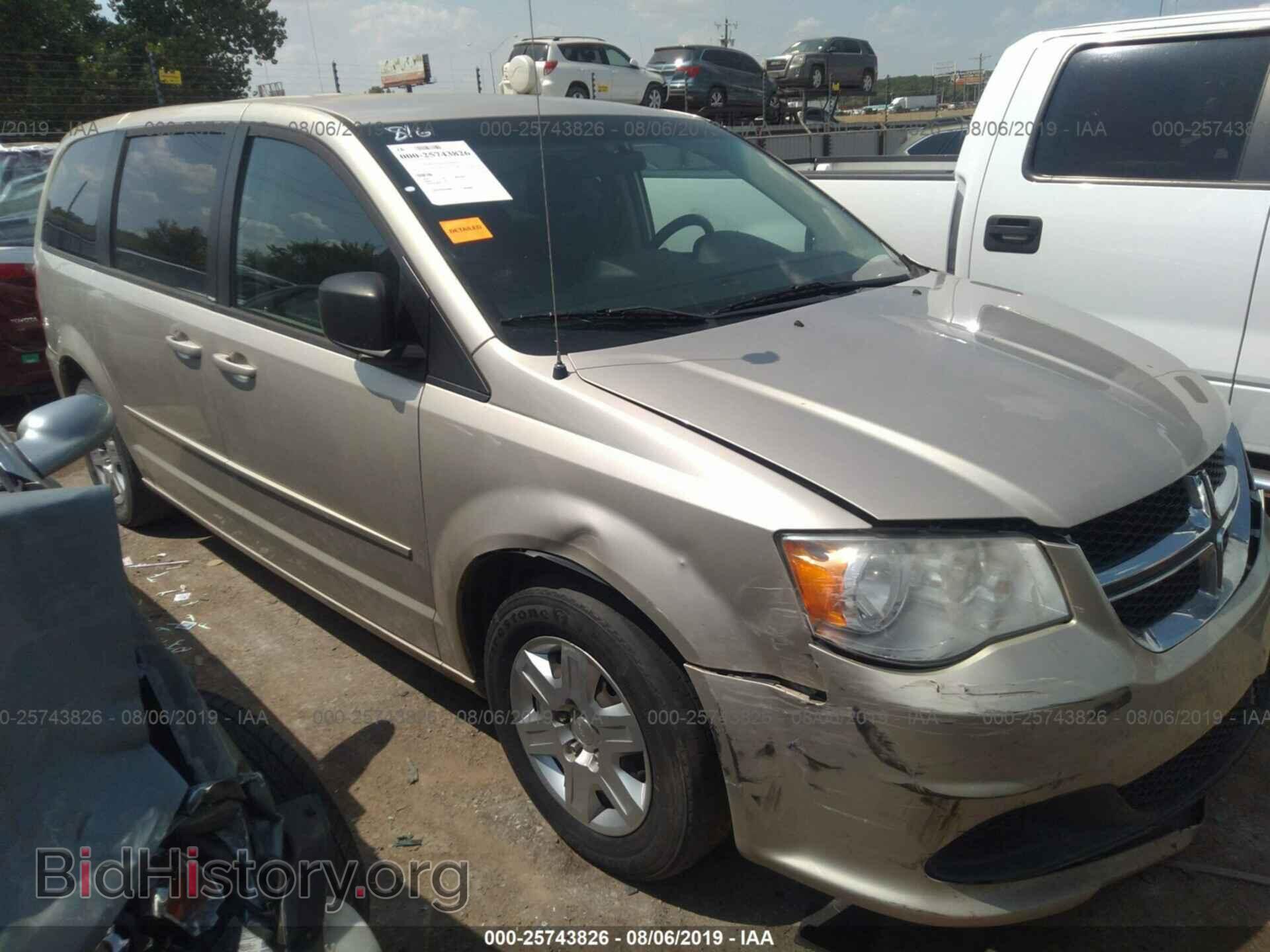 Photo 2C4RDGBG6DR615551 - DODGE GRAND CARAVAN 2013