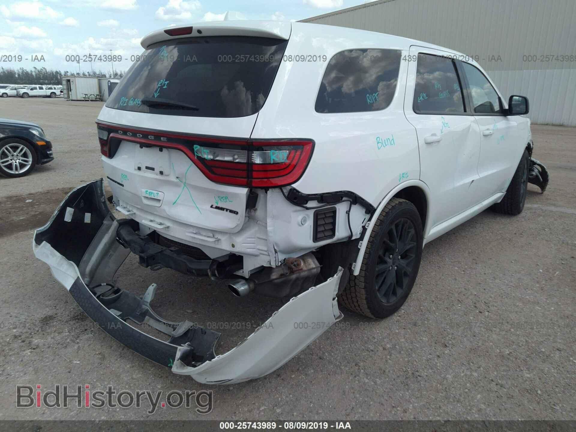 2015 DODGE DURANGO - VIN: 1C4RDHDG4FC153537 - Фото 4