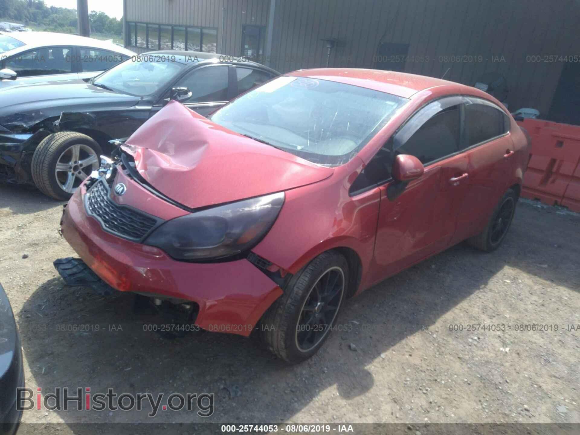2013 KIA RIO - VIN: KNADM4A31D6247372 - Photo 2