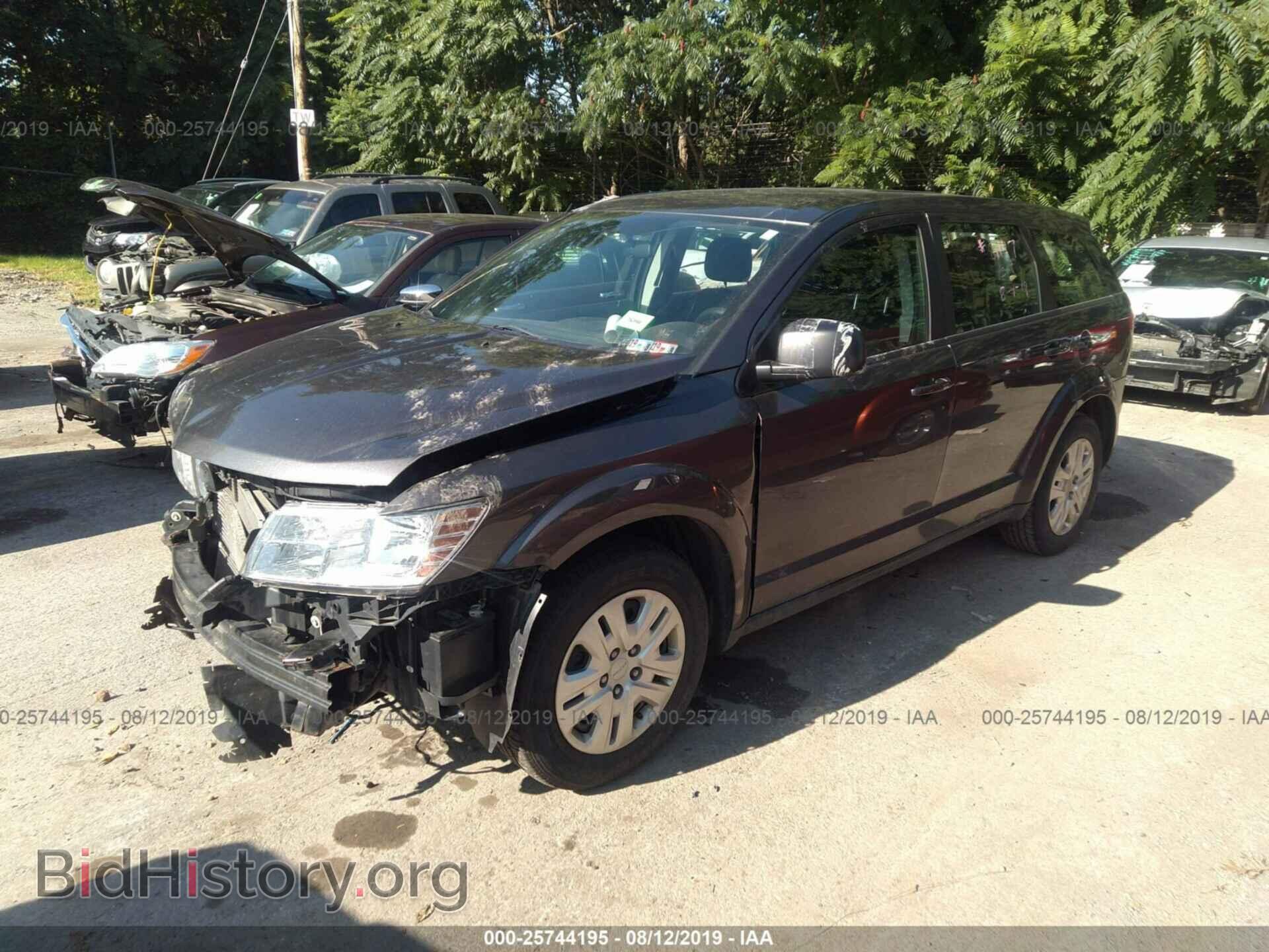 2015 DODGE JOURNEY - VIN: 3C4PDCAB9FT600449 - Фото 2