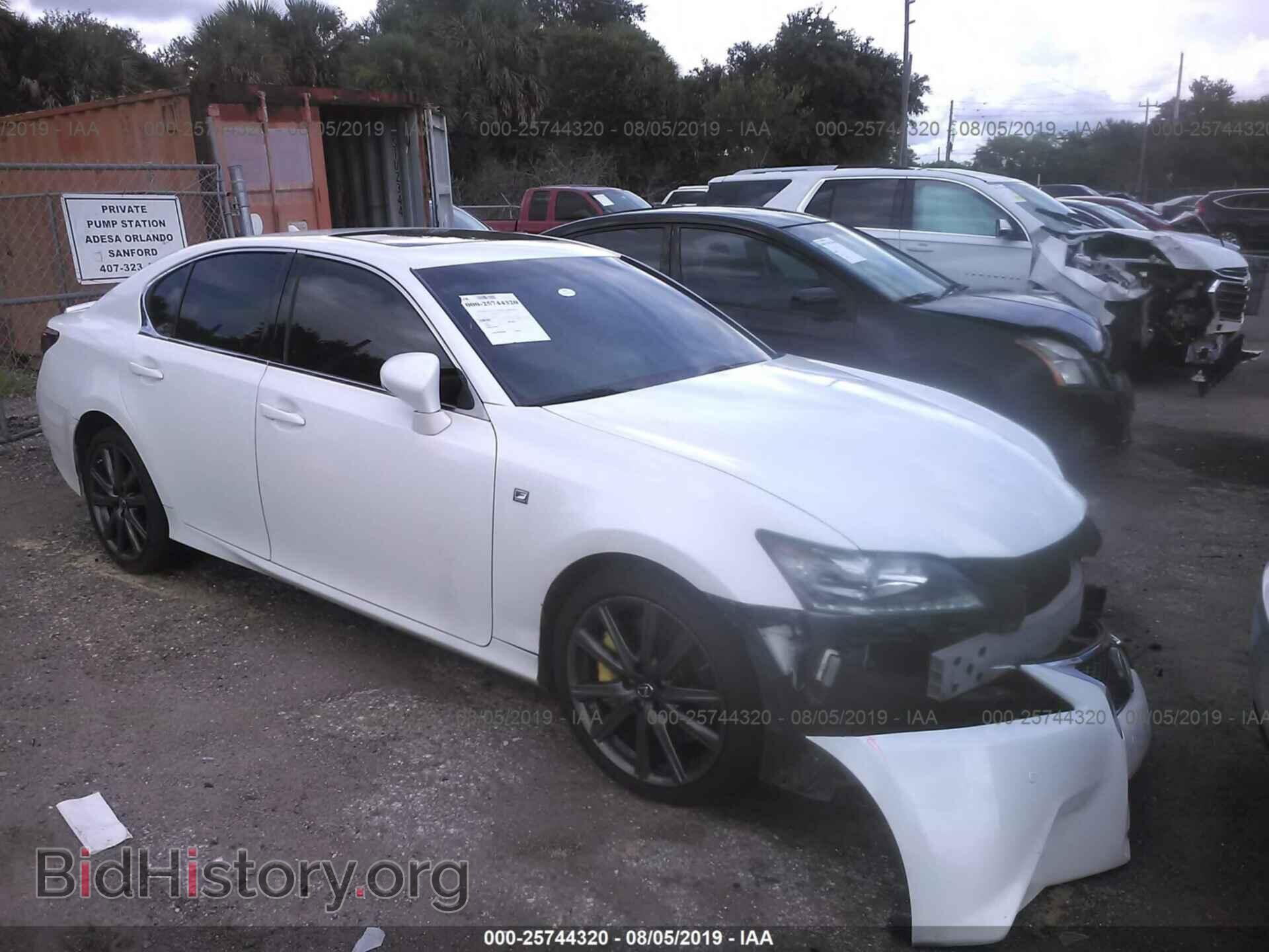 Photo JTHBE1BL4D5020718 - LEXUS GS 2013