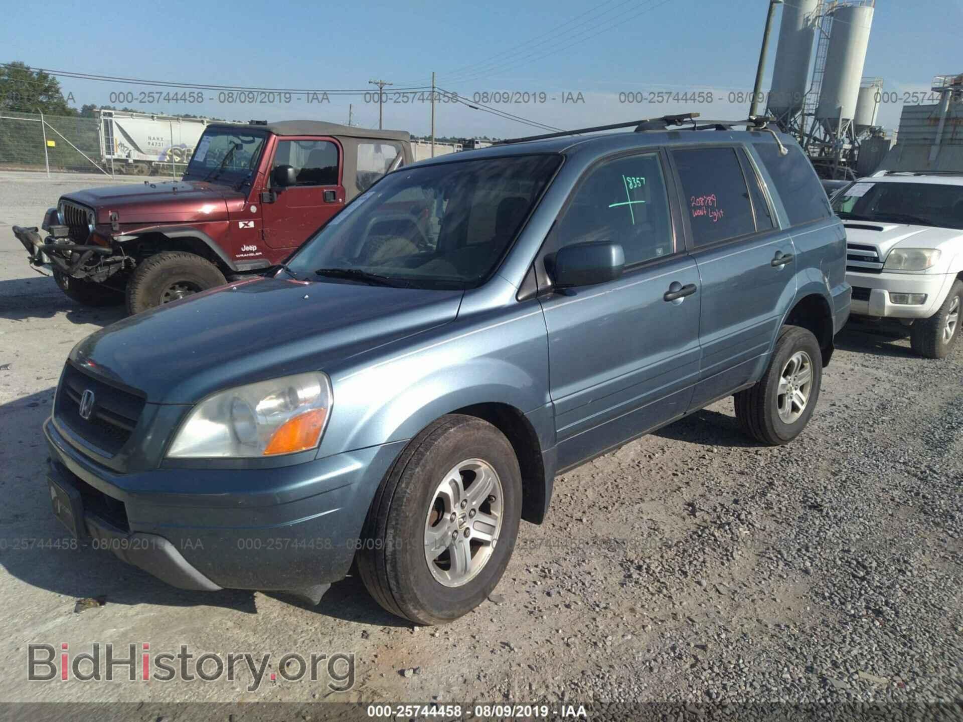 2005 HONDA PILOT - VIN: 5FNYF18625B028357 - Фото 2