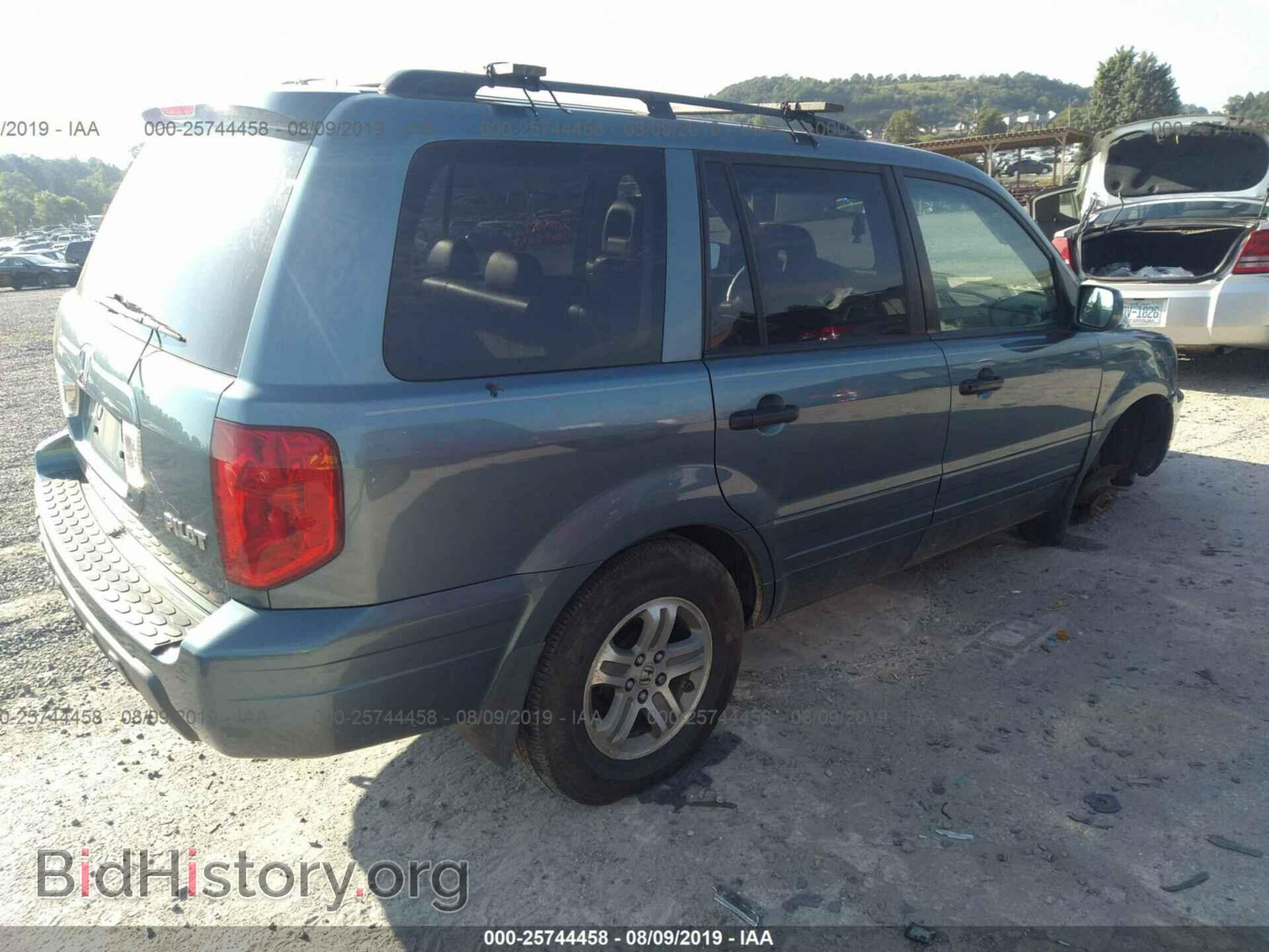 2005 HONDA PILOT - VIN: 5FNYF18625B028357 - Фото 4
