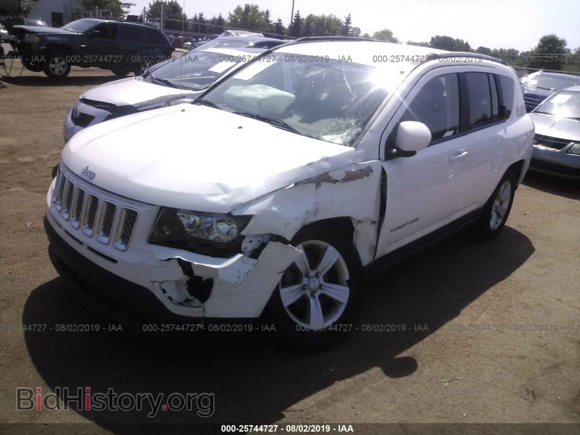 2017 JEEP COMPASS - VIN: 1C4NJDEB3HD205109 - Фото 2