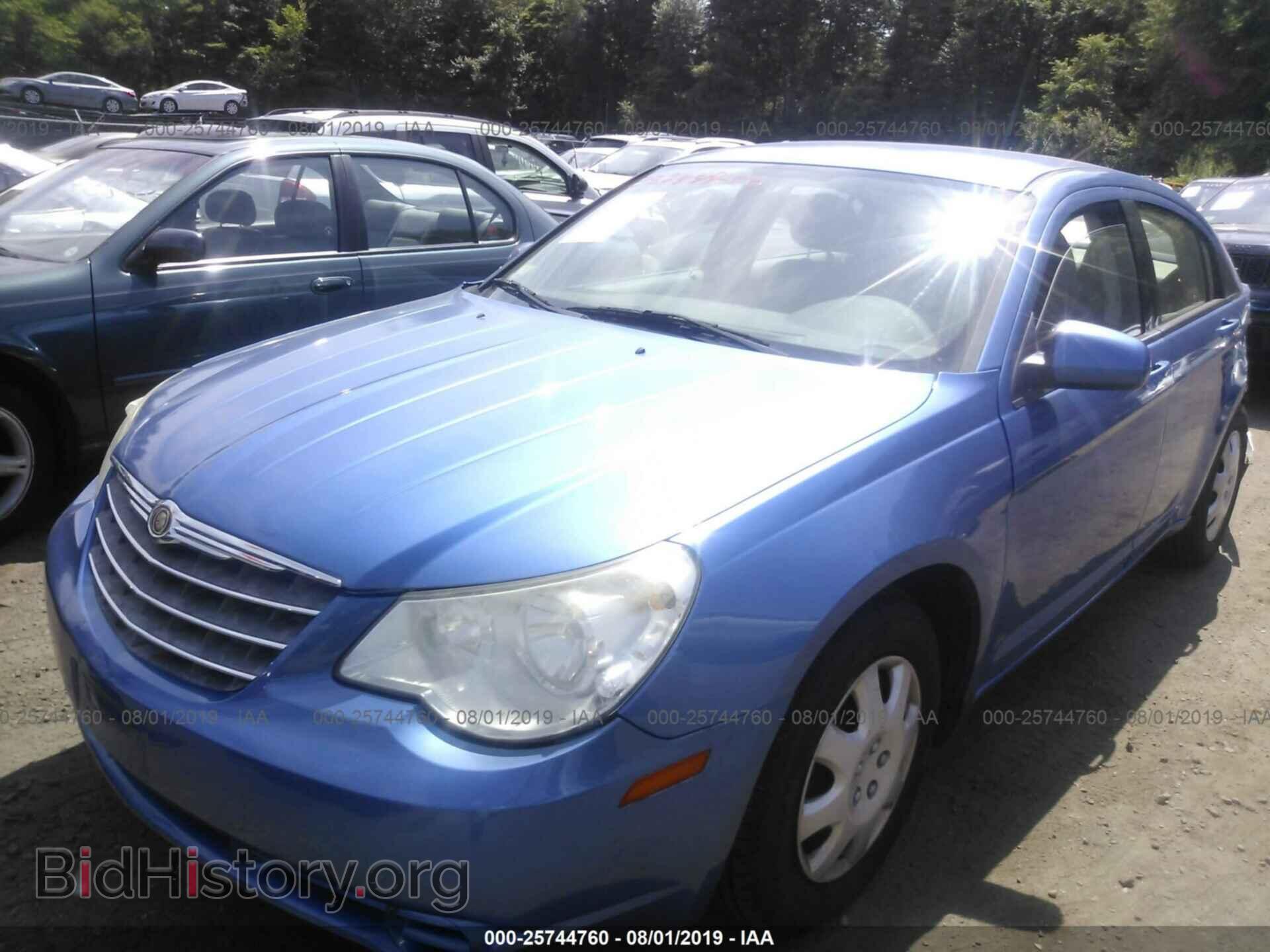 2007 CHRYSLER SEBRING - VIN: 1C3LC46K27N514020 - Фото 2
