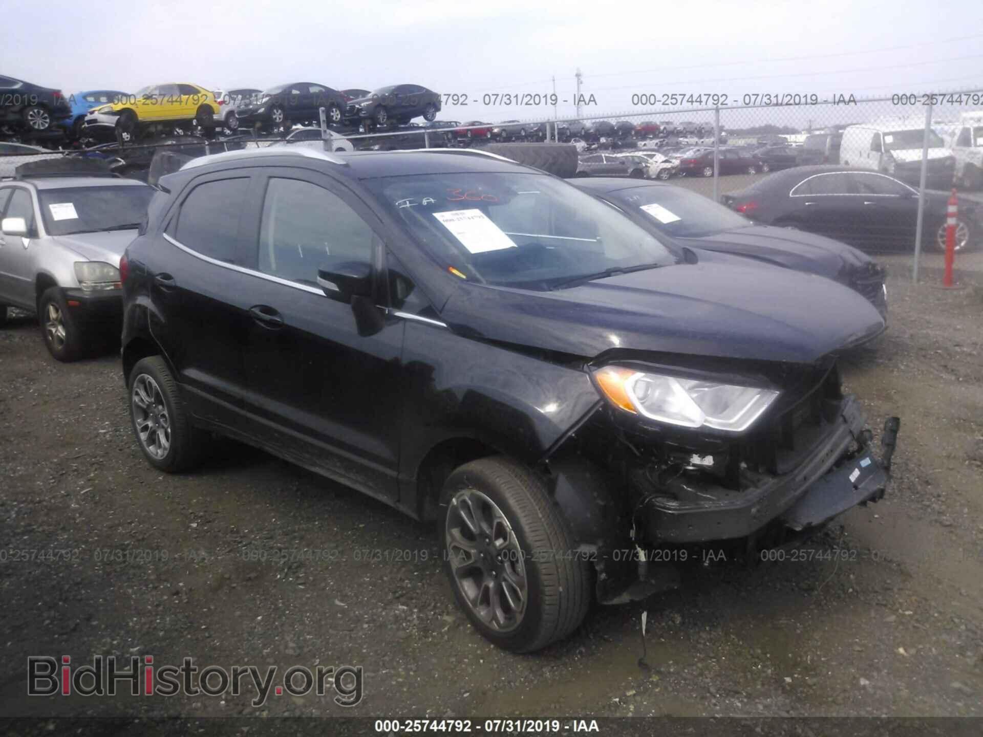 Photo MAJ6S3KL6KC274369 - FORD ECOSPORT 2019