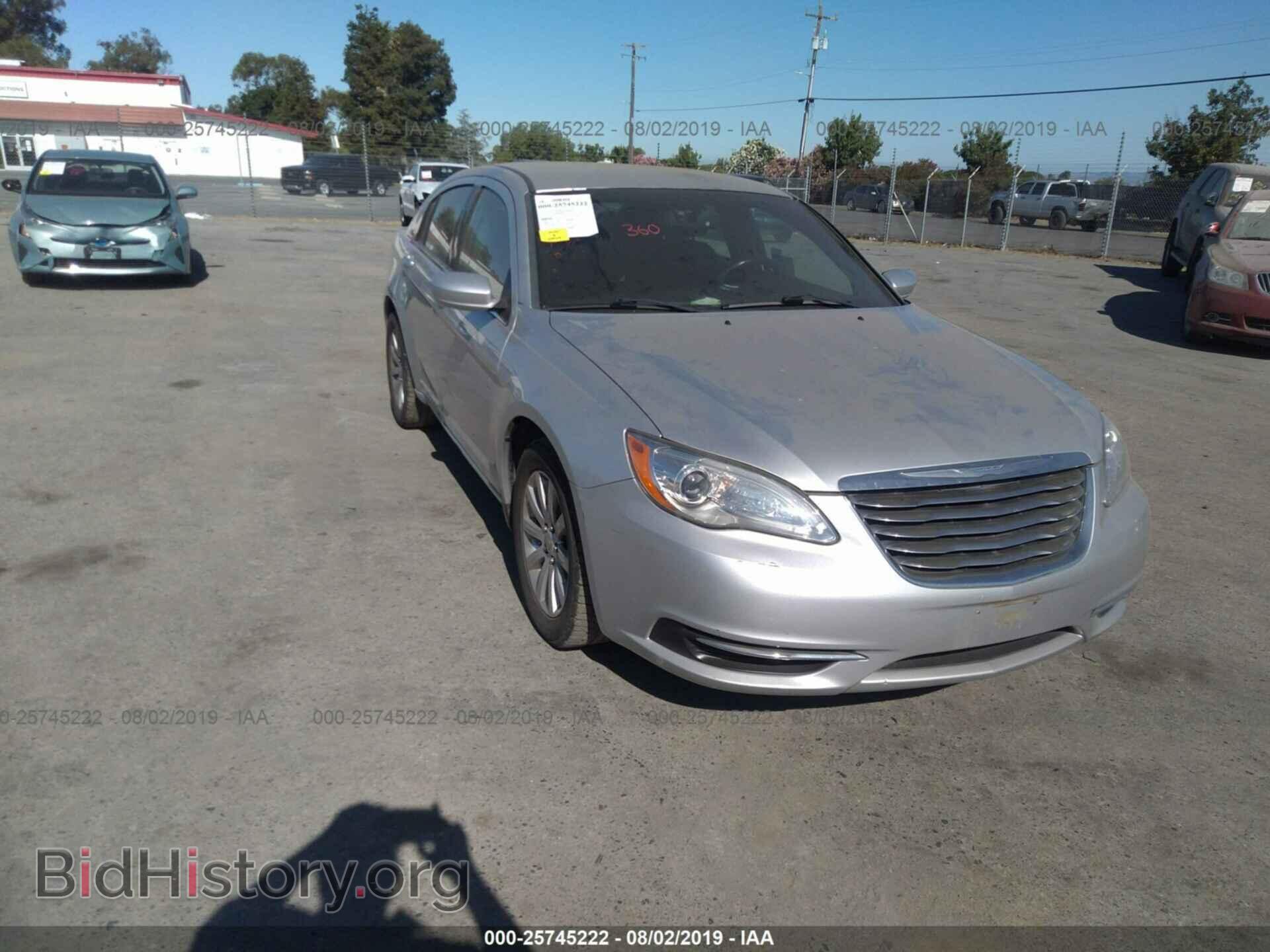 Фотография 1C3CCBBB7CN222321 - CHRYSLER 200 2012