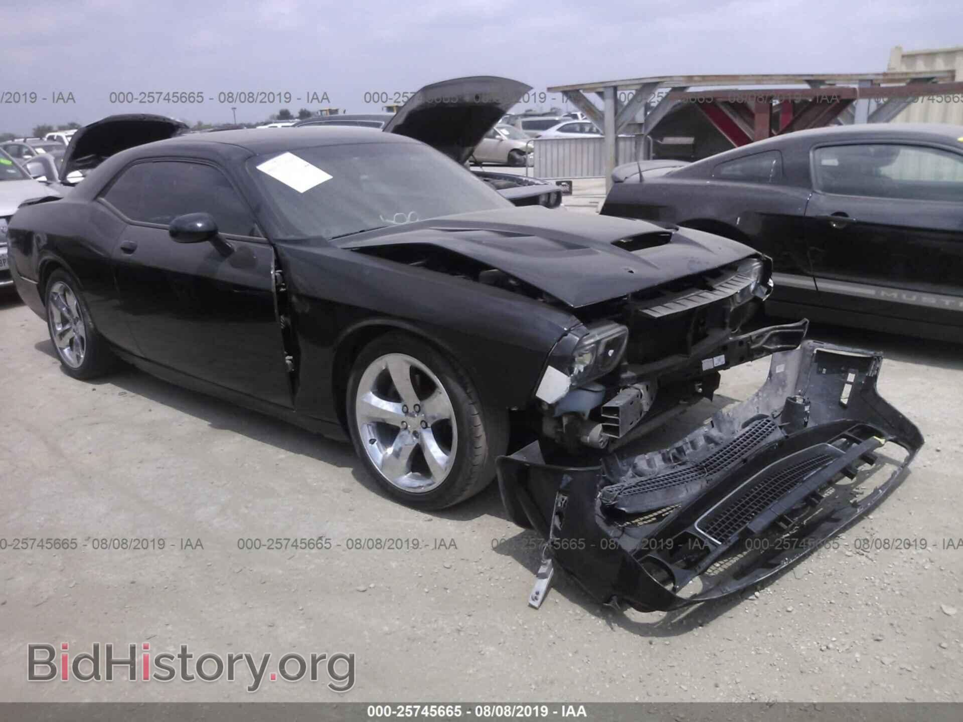 Photo 2C3CDYBT4CH268173 - DODGE CHALLENGER 2012