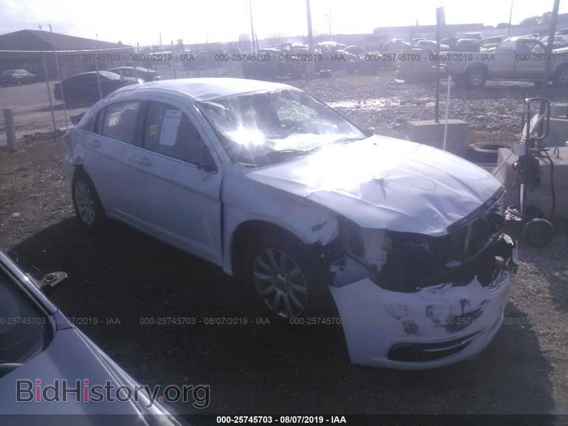 Фотография 1C3CCBBB6CN137616 - CHRYSLER 200 2012