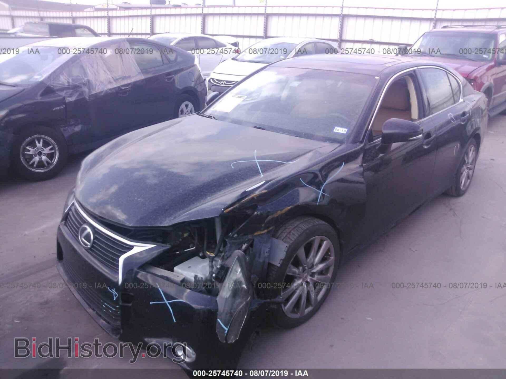 2013 LEXUS GS - VIN: JTHBE1BL2D5005862 - Фото 2