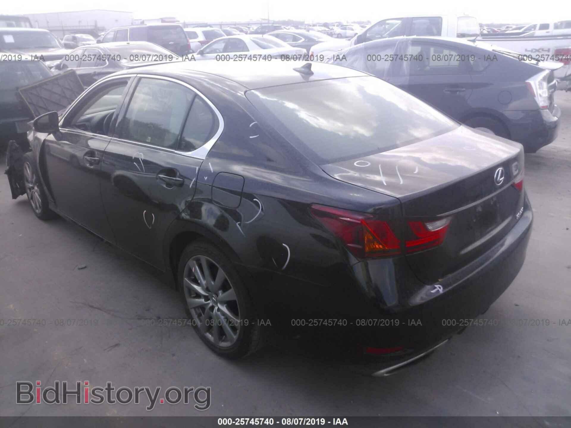 2013 LEXUS GS - VIN: JTHBE1BL2D5005862 - Фото 3