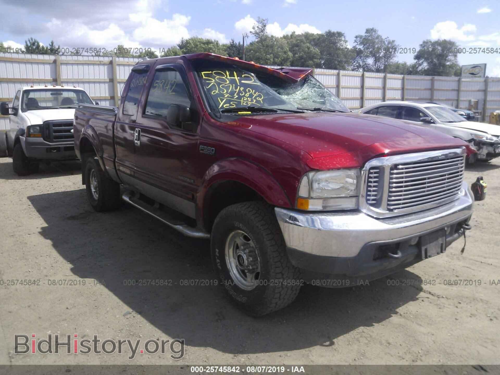 Photo 1FTSX31F42EA33517 - FORD F350 2002